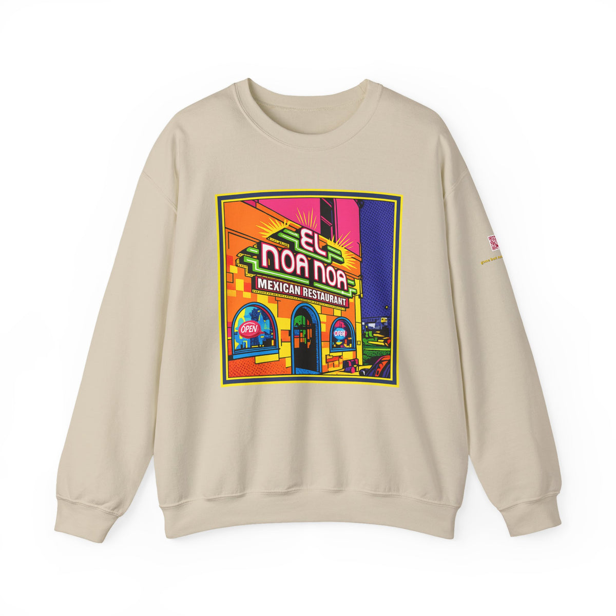 El Noa Noa Mexican restaurant (neon) | Native303 Sweatshirt