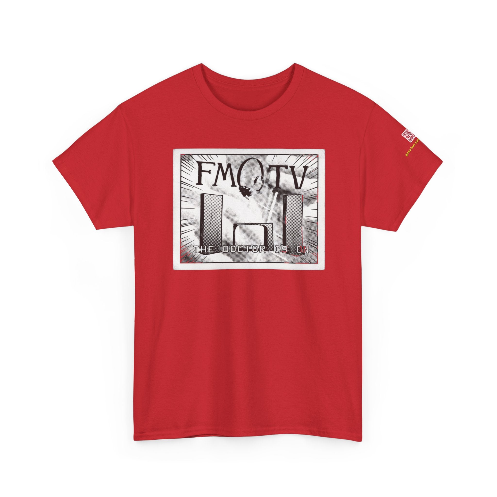 FM/TV (B/W comic style) - vintage Denver gear