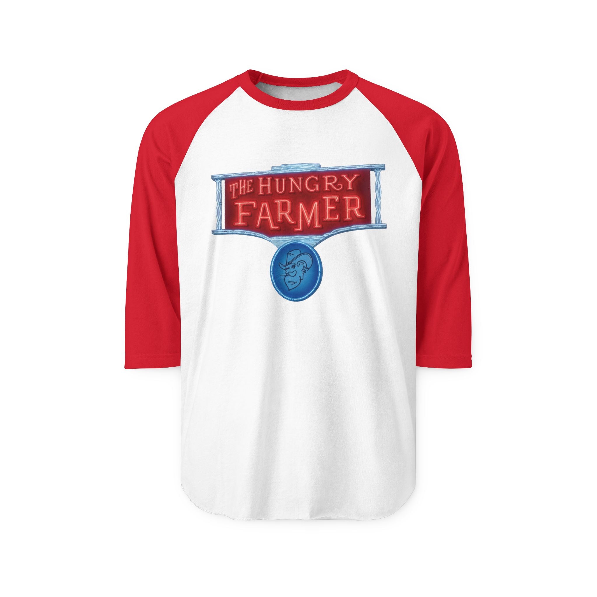 HUNGRY FARMER RESTAURANT | Retro Baseball Tee
