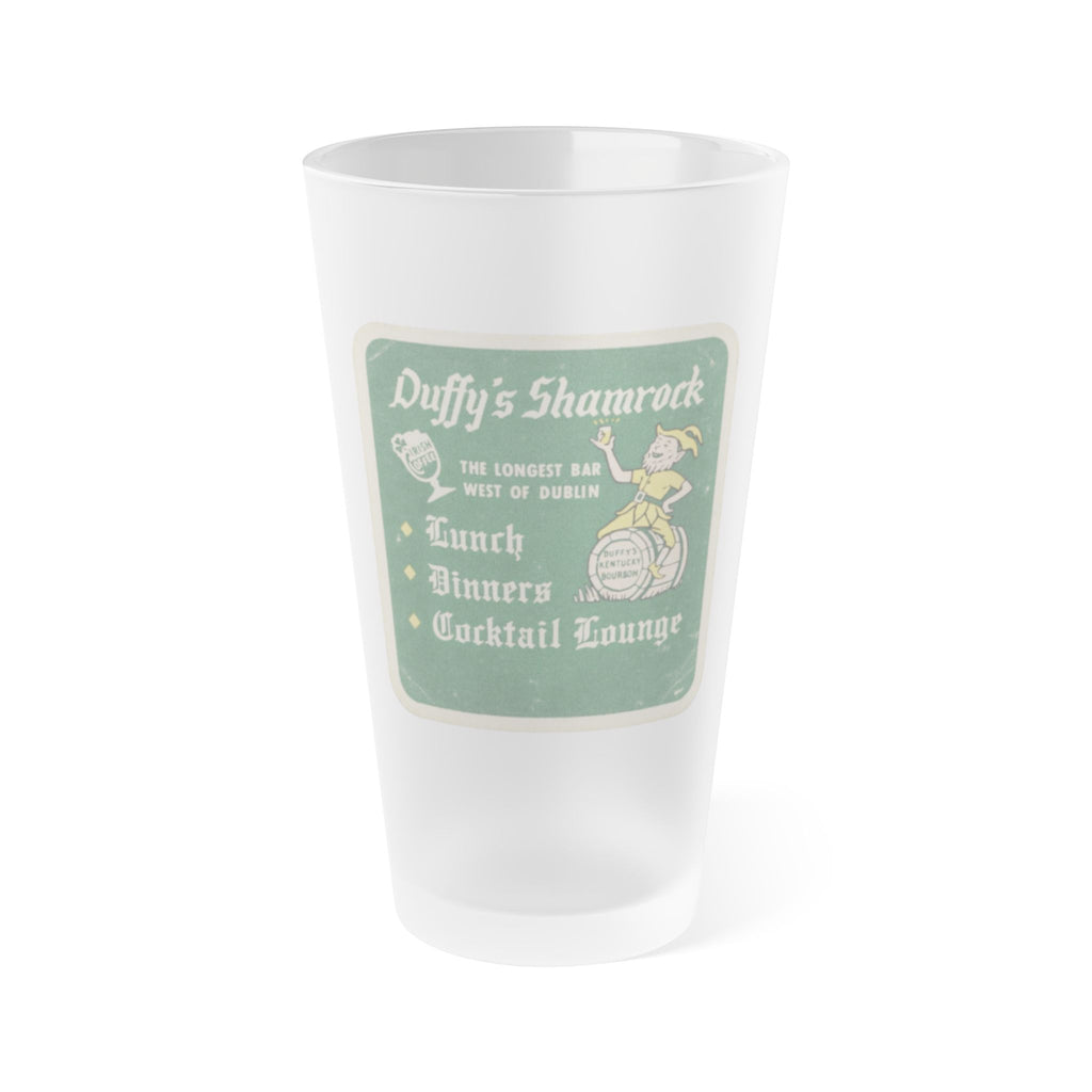 Duffy's Frosted Pint Glass 16oz