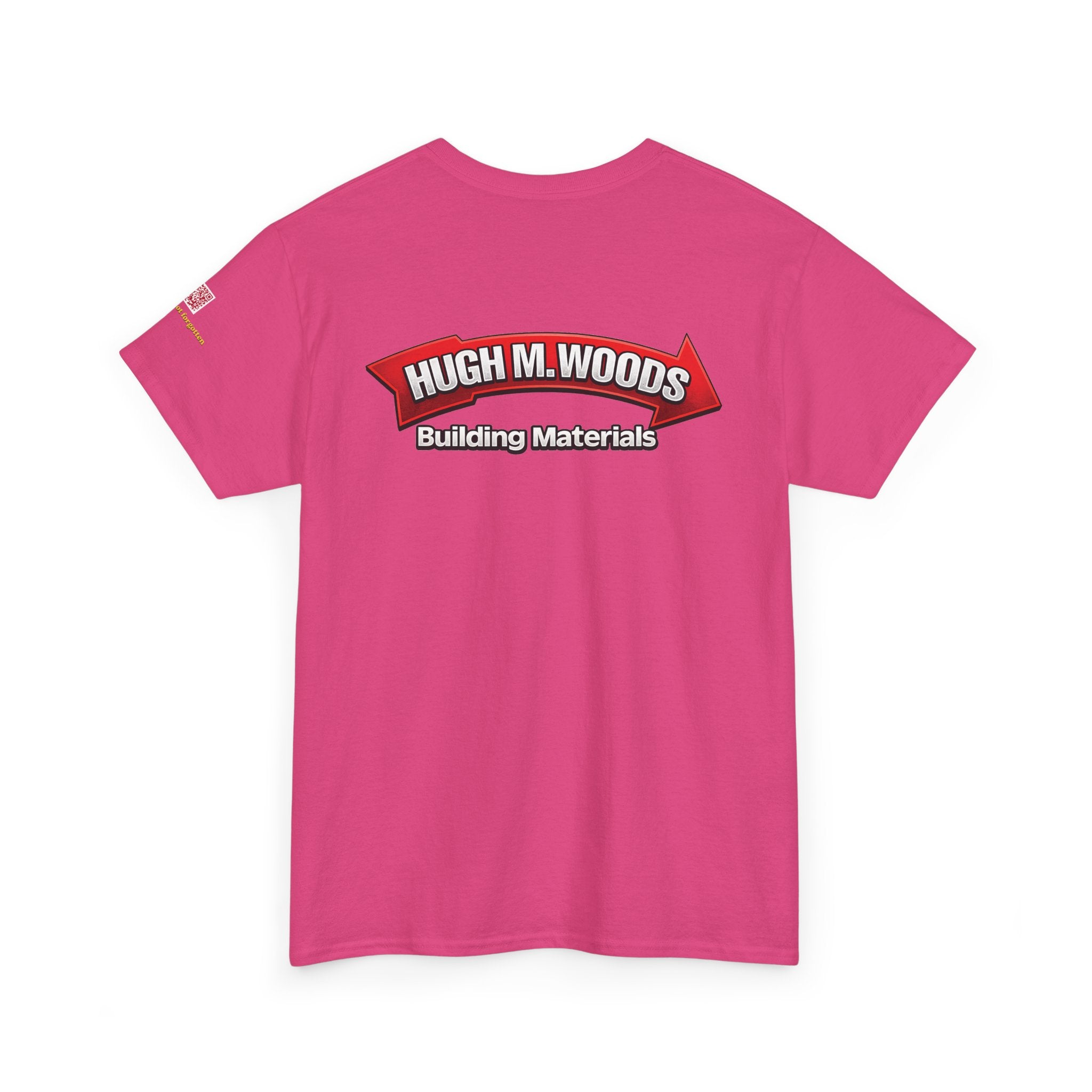 HUGH M WOODS logo - vintage Metro Denver gear