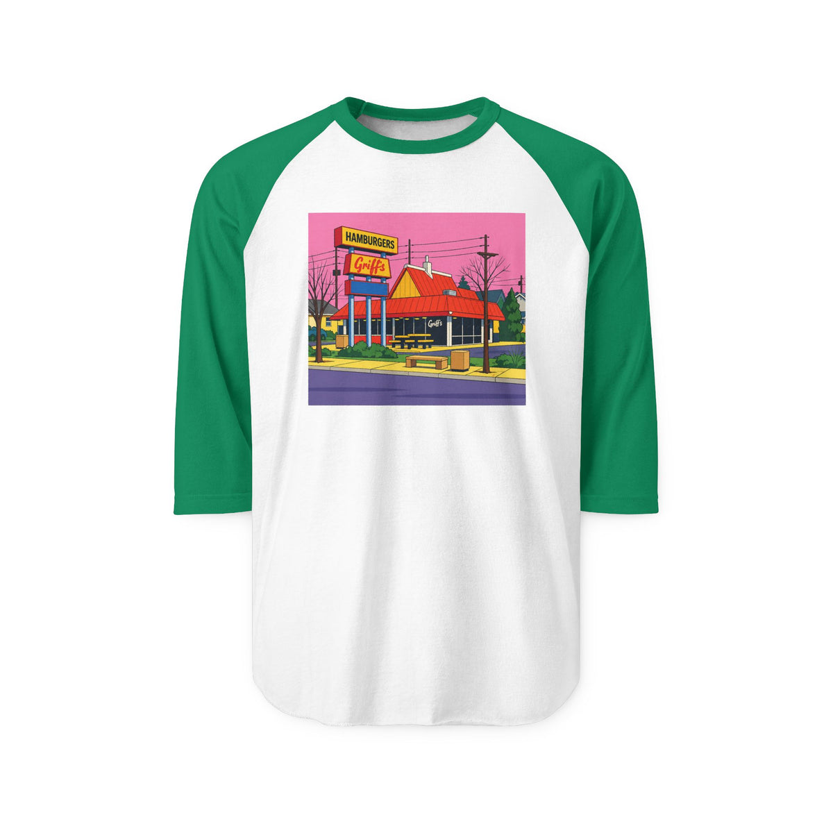 GRIFF'S CARTOON STYLE - Baseball Shirt