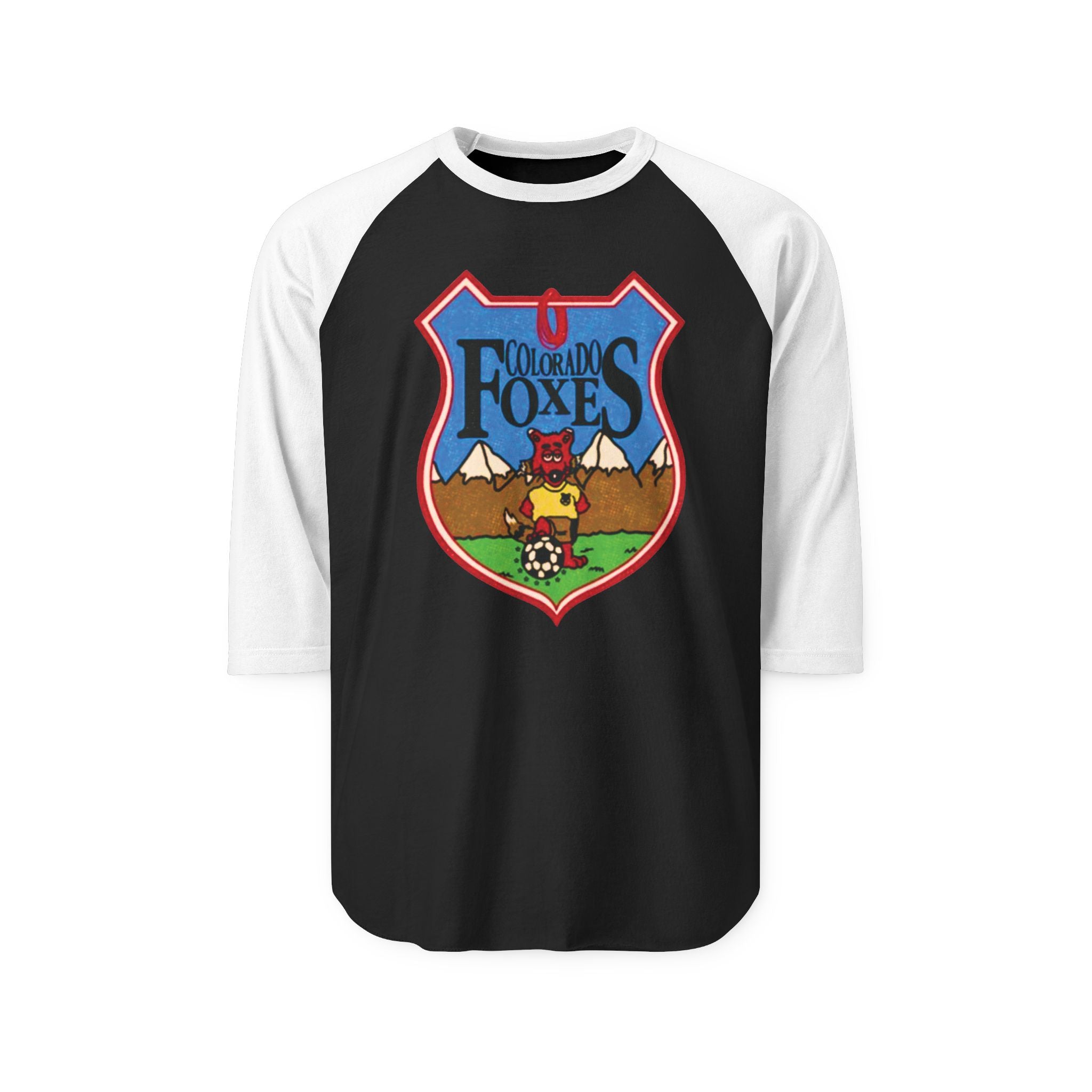 COLORADO FOXES Fox | Retro Baseball Tee