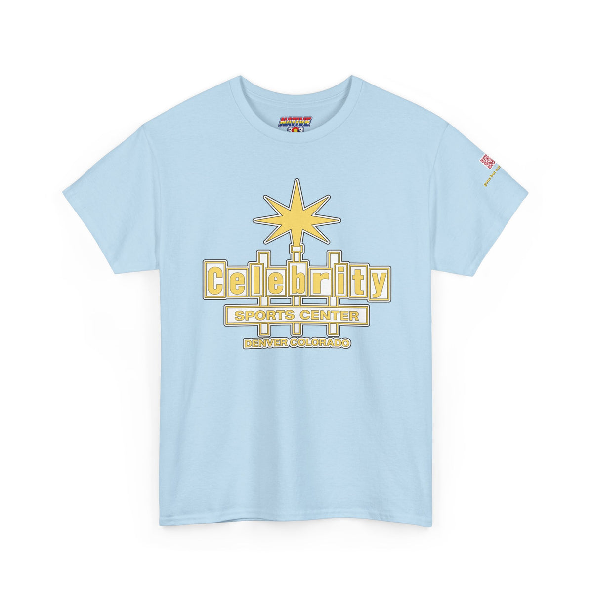 Celebrity Sports Center YELLOW - vintage Denver gear