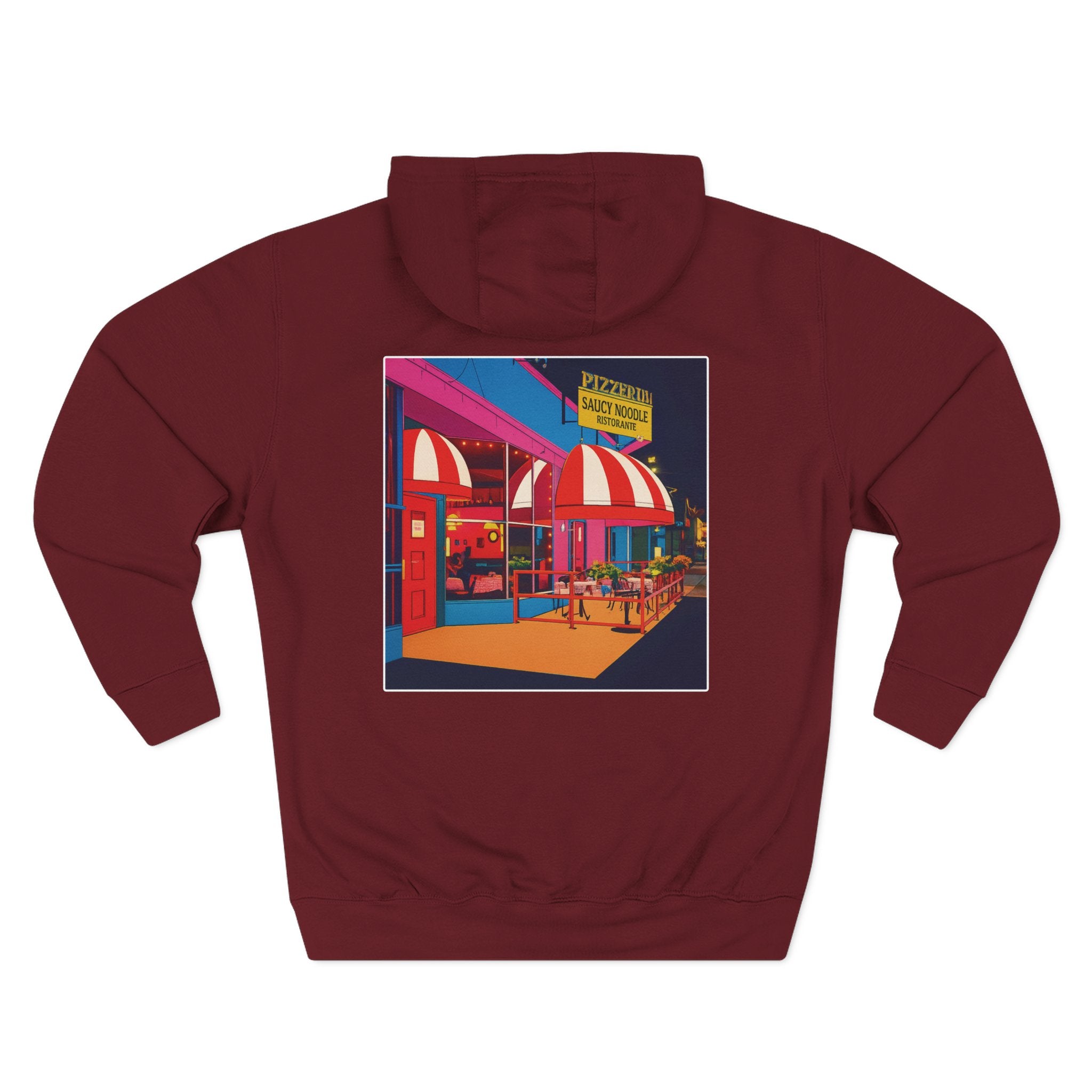 SAUCY NOODLE pop art comics style Hoodie