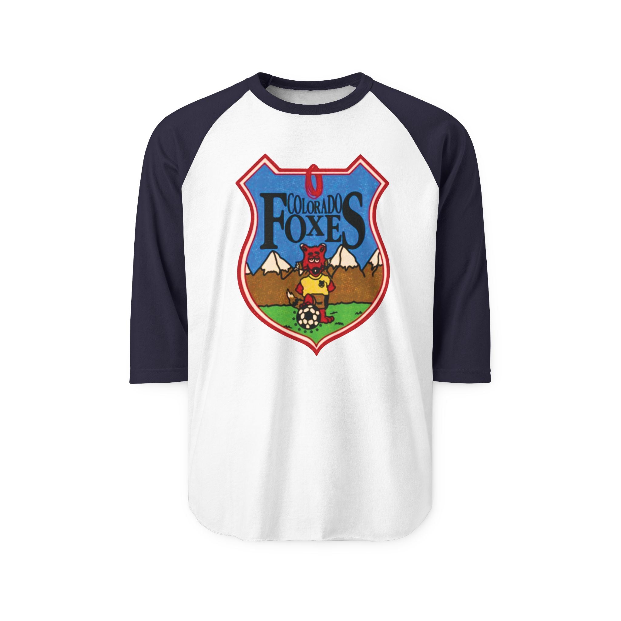 COLORADO FOXES Fox | Retro Baseball Tee