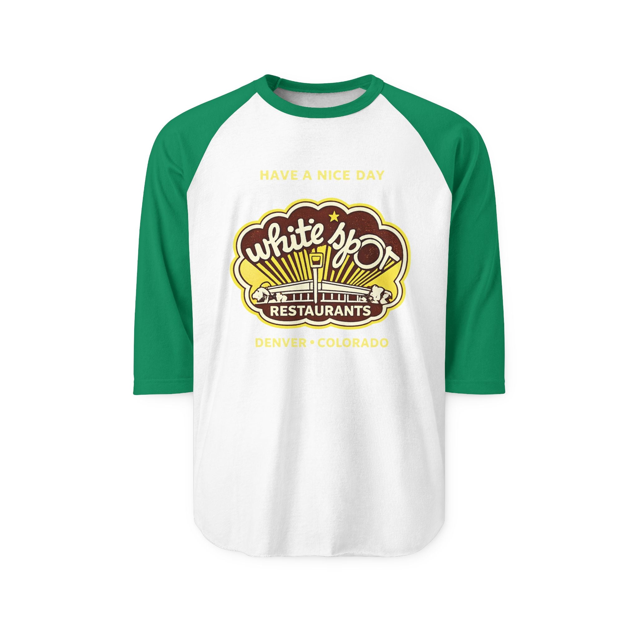 WHITE SPOT | Retro Baseball Tee