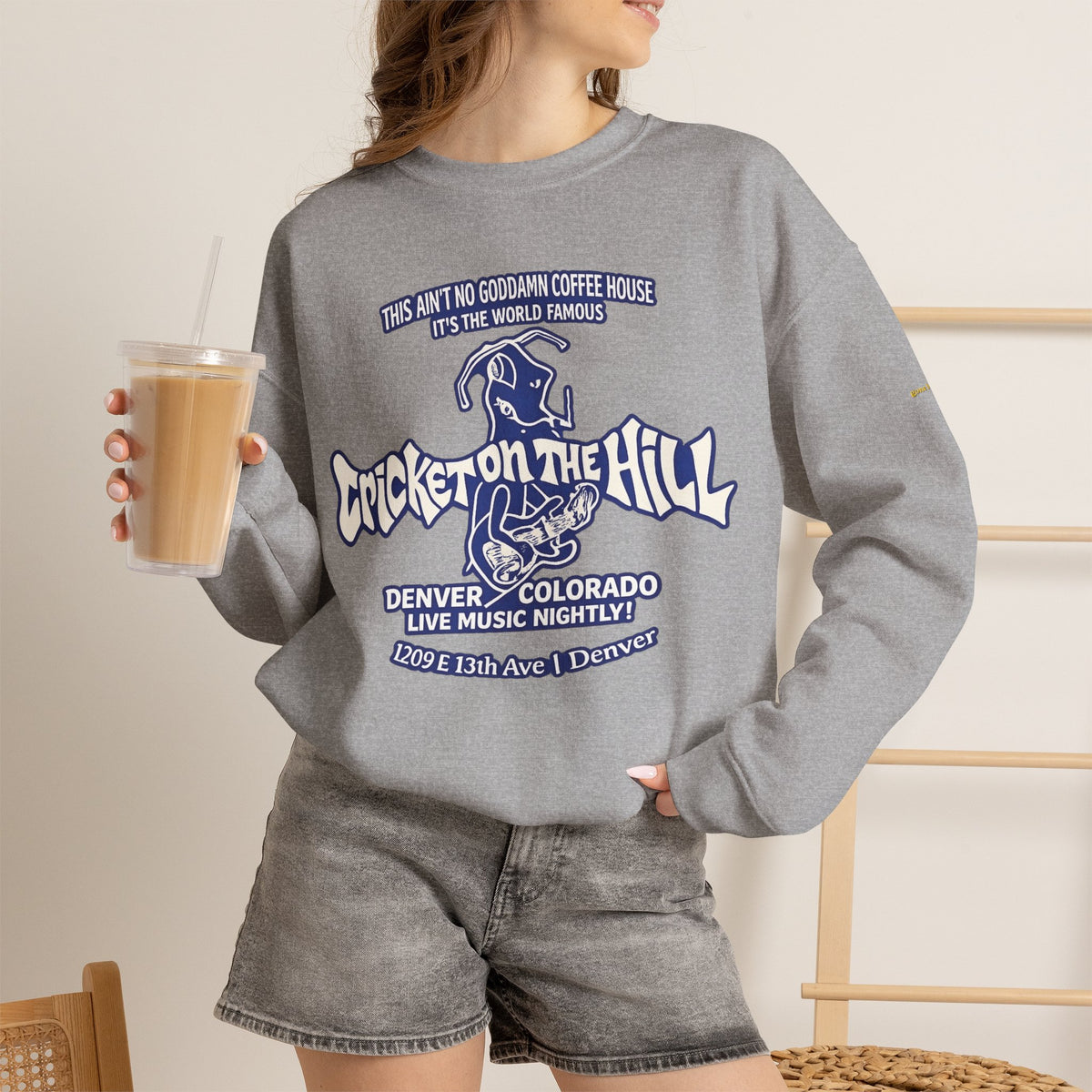 Cricket on the Hill logo | Native303 Sweatshirt