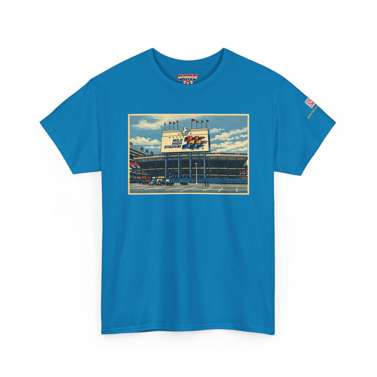 Mile High Stadium - retro pop-art imagining - vintage Denver gear