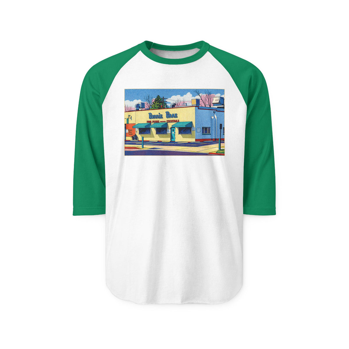 BONNIE BRAE TAVERN | Retro Baseball Tee