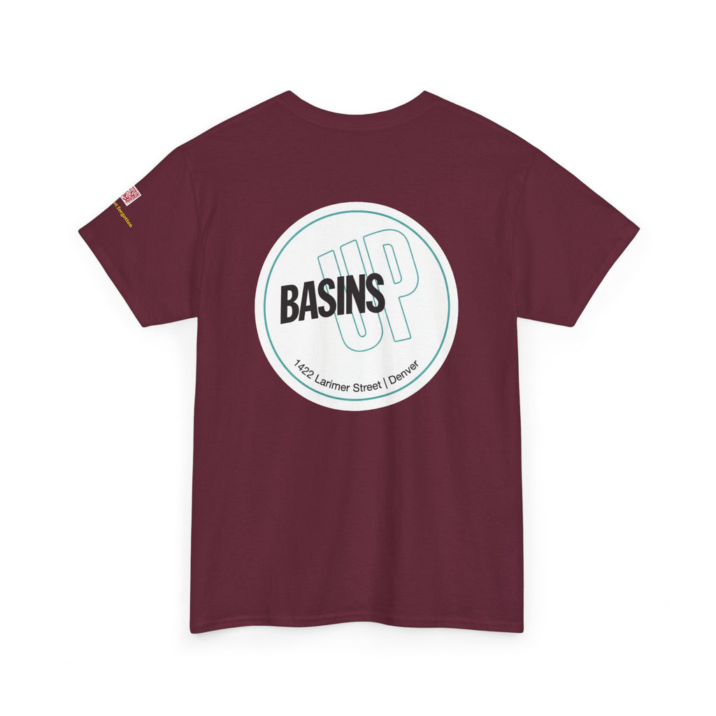 BASIN’S UP coaster - vintage Metro Denver gear