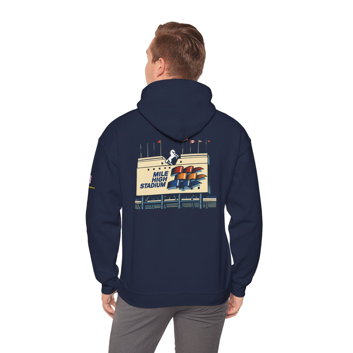MILE HIGH STADIUM | Unisex Heavy Blend™ Hooded Sweatshirt