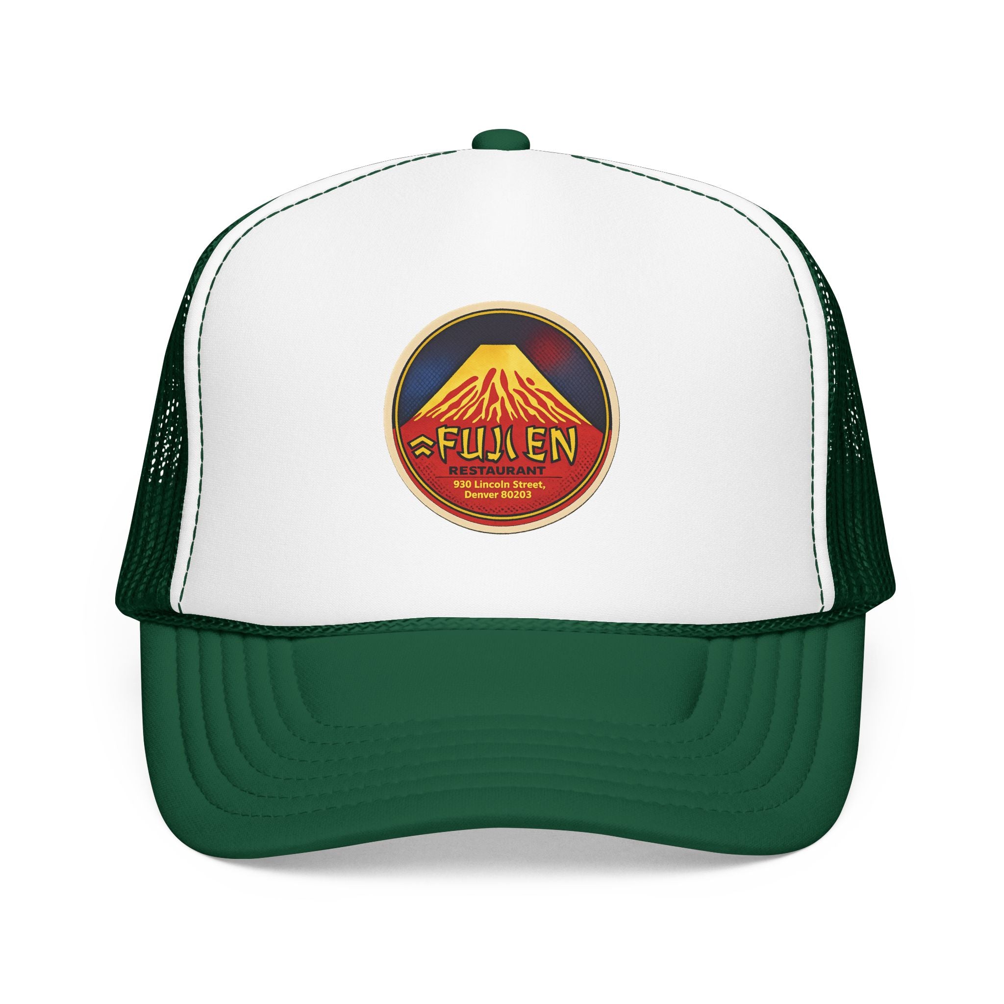 Fuji En Trucker Hat — Vintage Sailboat Foam Cap