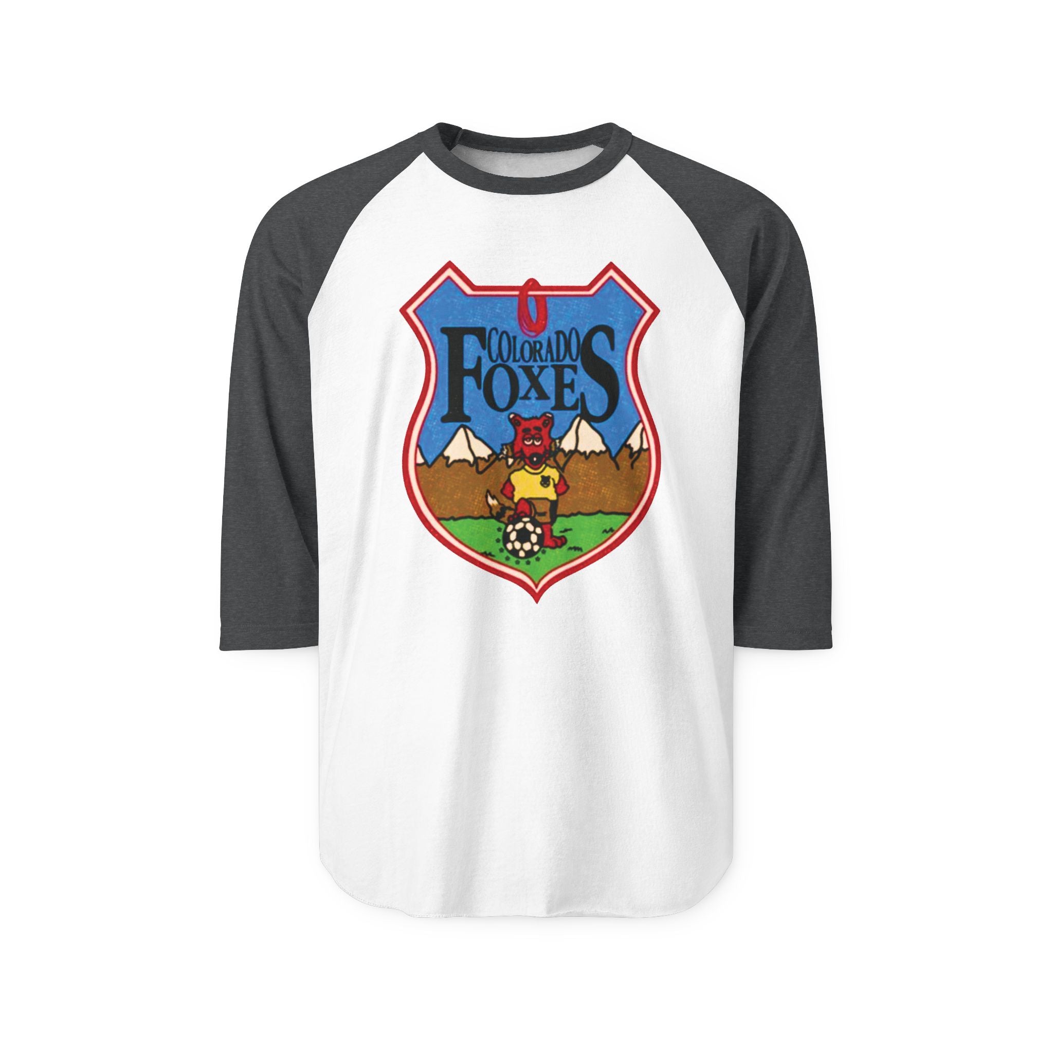 COLORADO FOXES Fox | Retro Baseball Tee