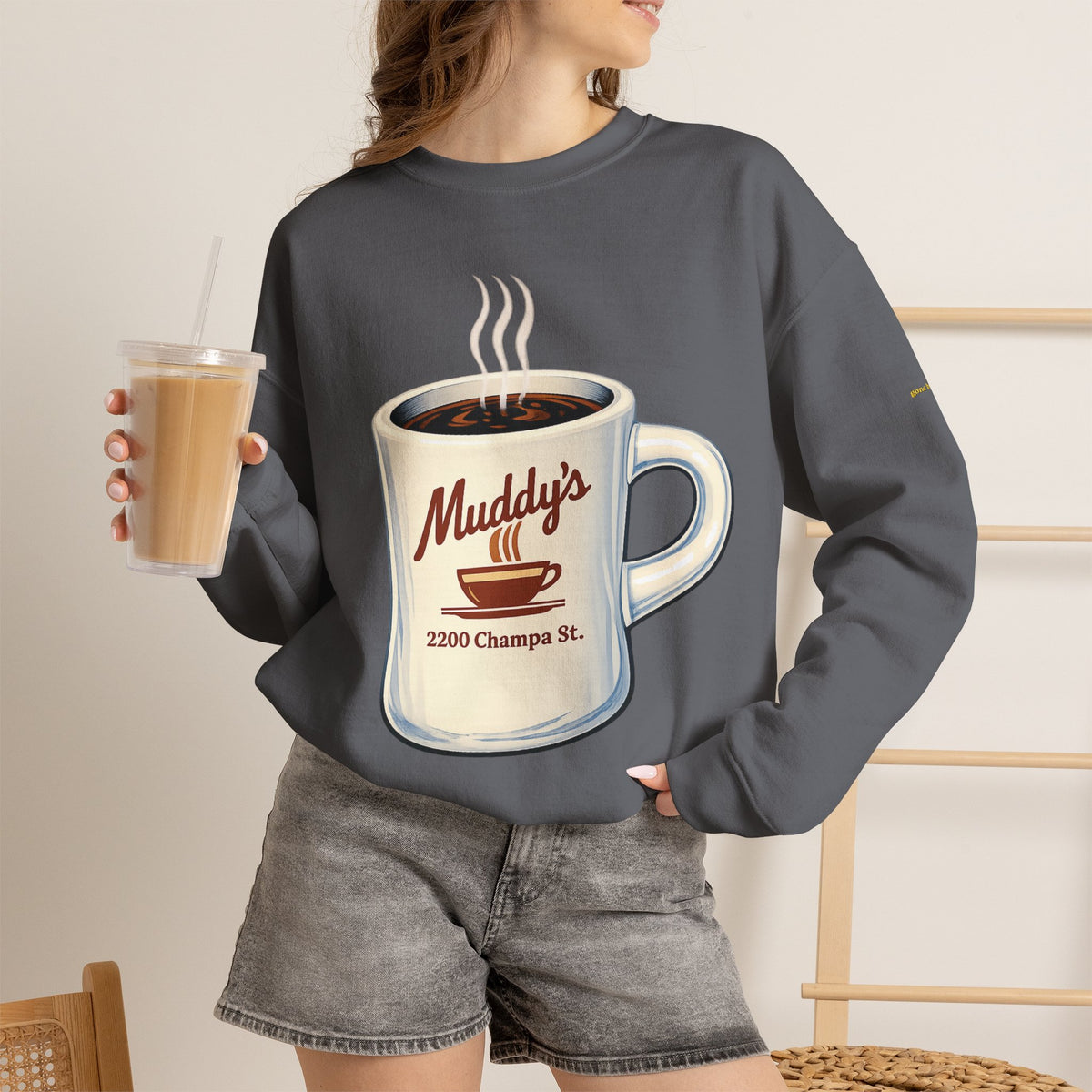Muddy's mug logo | Native303 Sweatshirt