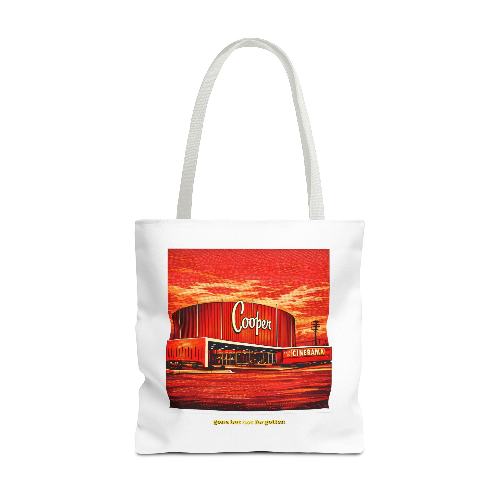 Cooper Theater (comic pop style) Tote