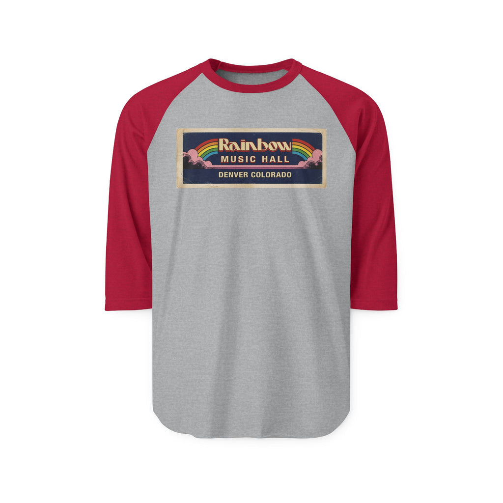 RAINBOW MUSIC HALL | Retro Baseball Tee