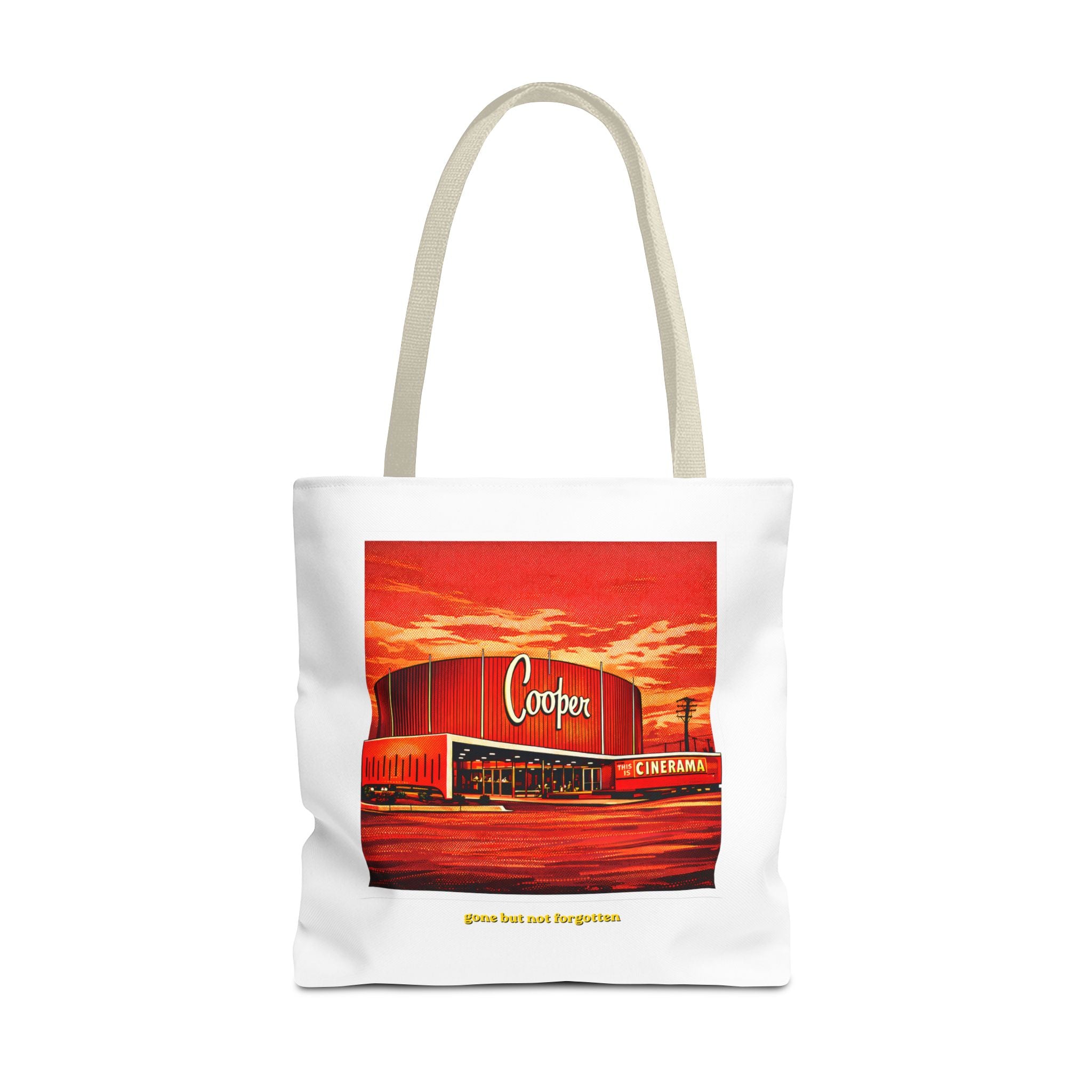 Cooper Theater (comic pop style) Tote