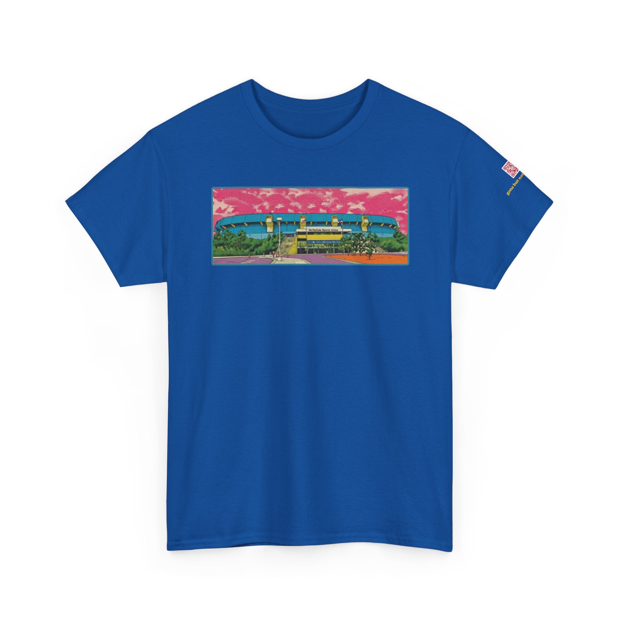 McNichols Arena - retro pop-art imagining - vintage Denver gear