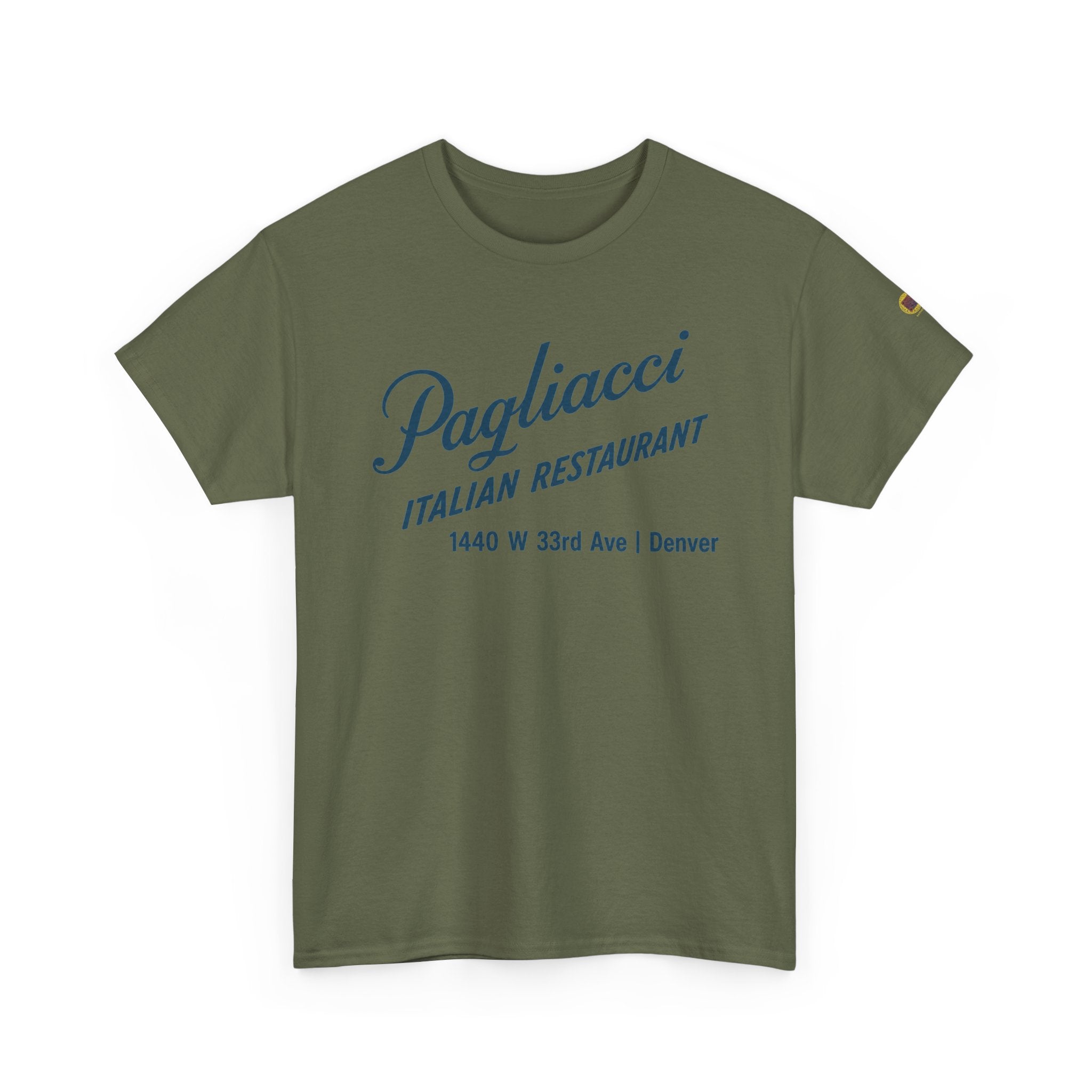 Pagliacci Italian restaurant - vintage Denver gear
