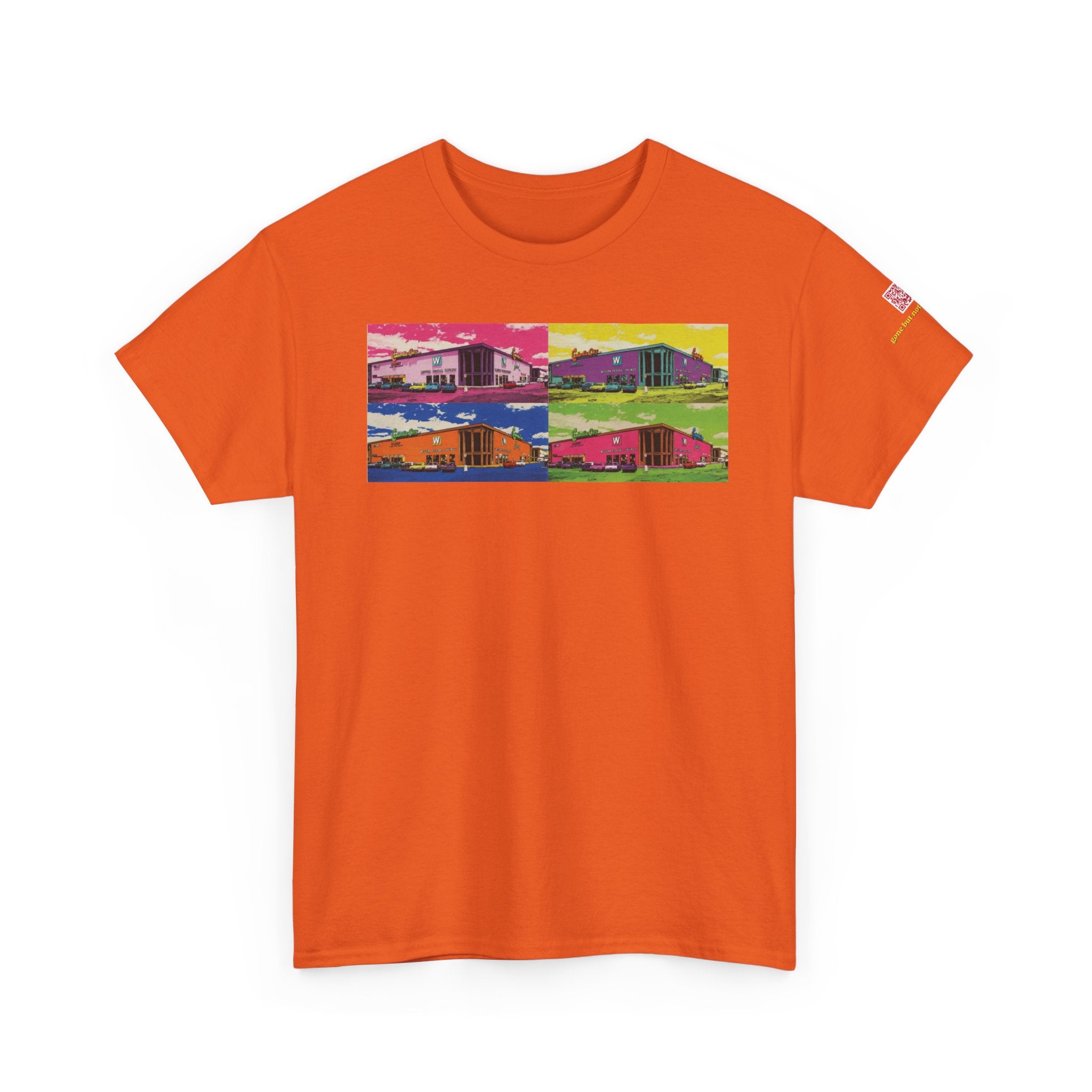 Cinderella City pop-art collage - vintage Denver gear