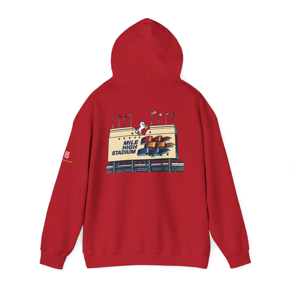 MILE HIGH STADIUM | Unisex Heavy Blend™ Hooded Sweatshirt