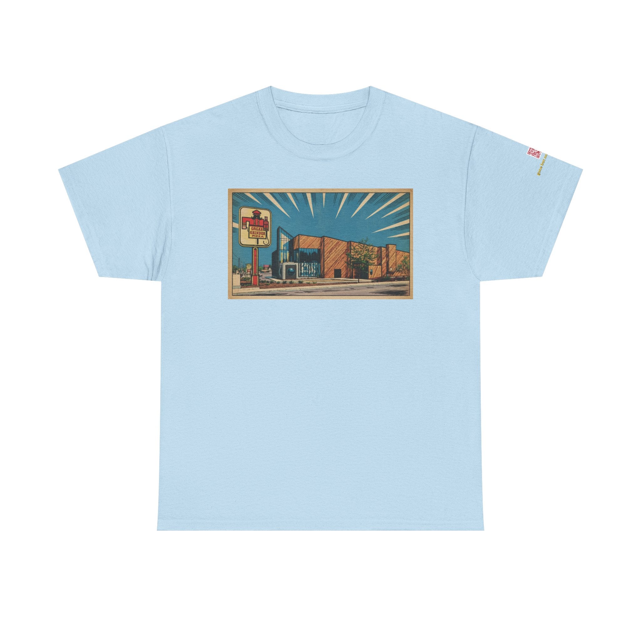 Organ Grinder comic style - vintage Denver gear
