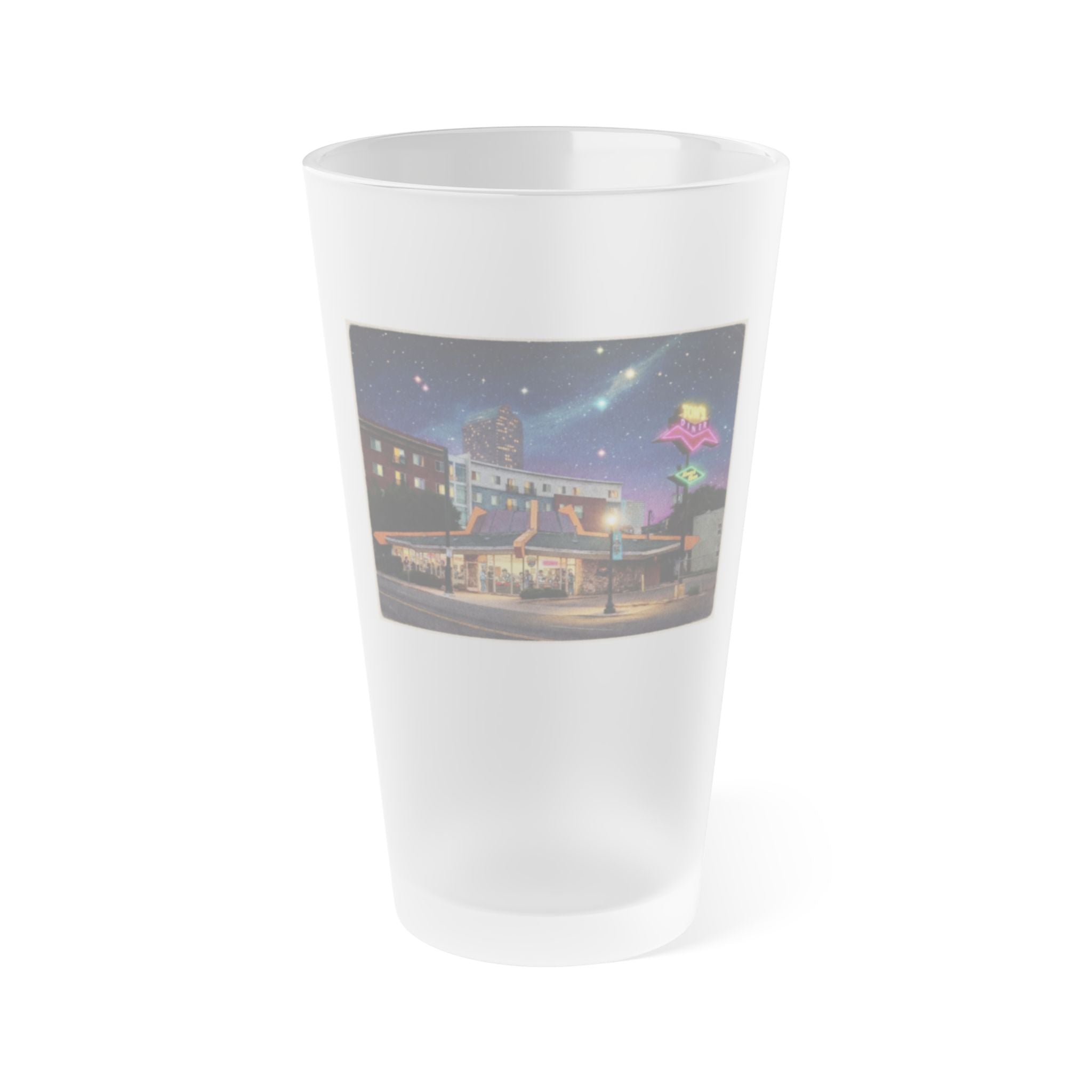 TOM'S DINER | Frosted Pint Glass 16oz