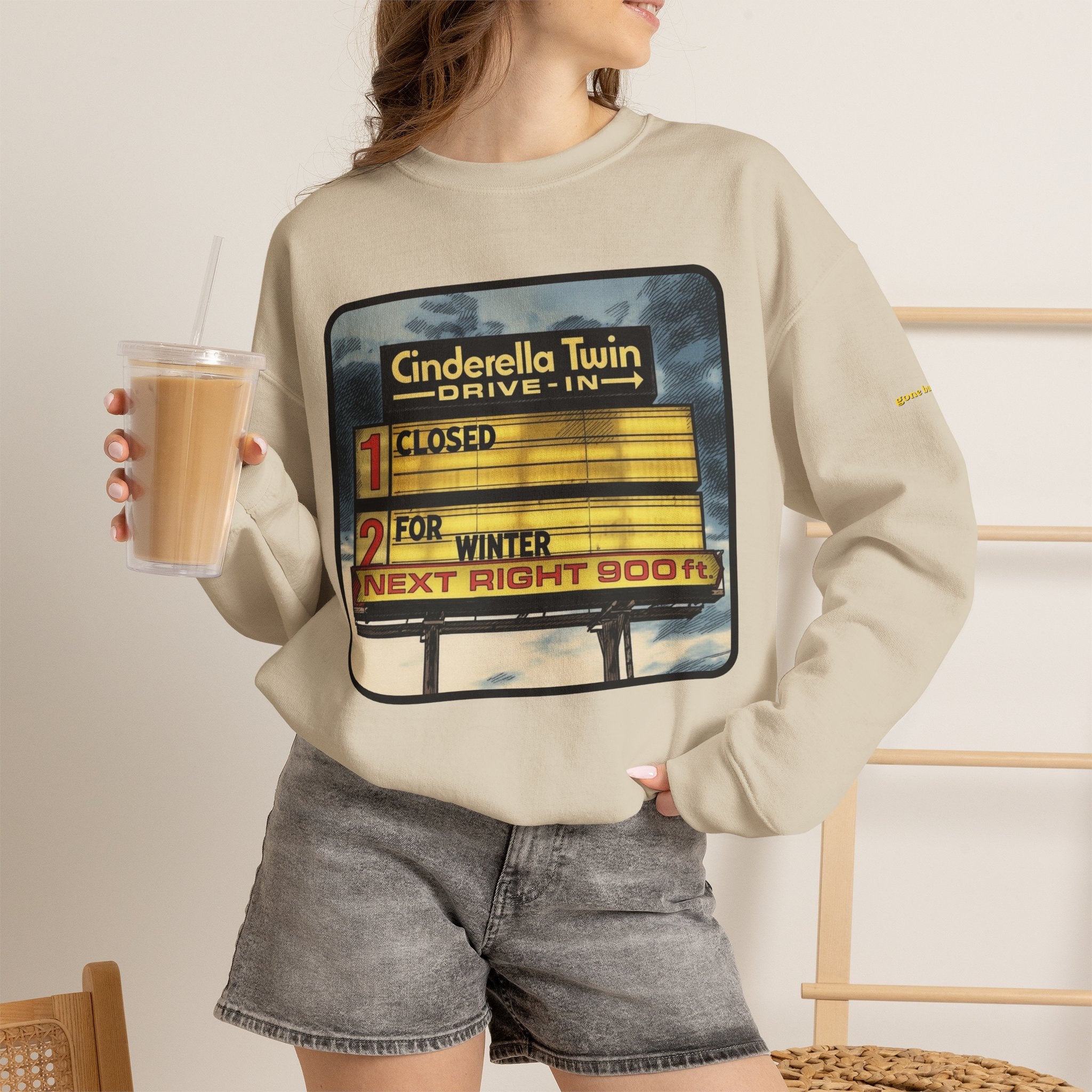Cinderella Twin Drive In | Native303 Sweatshirt