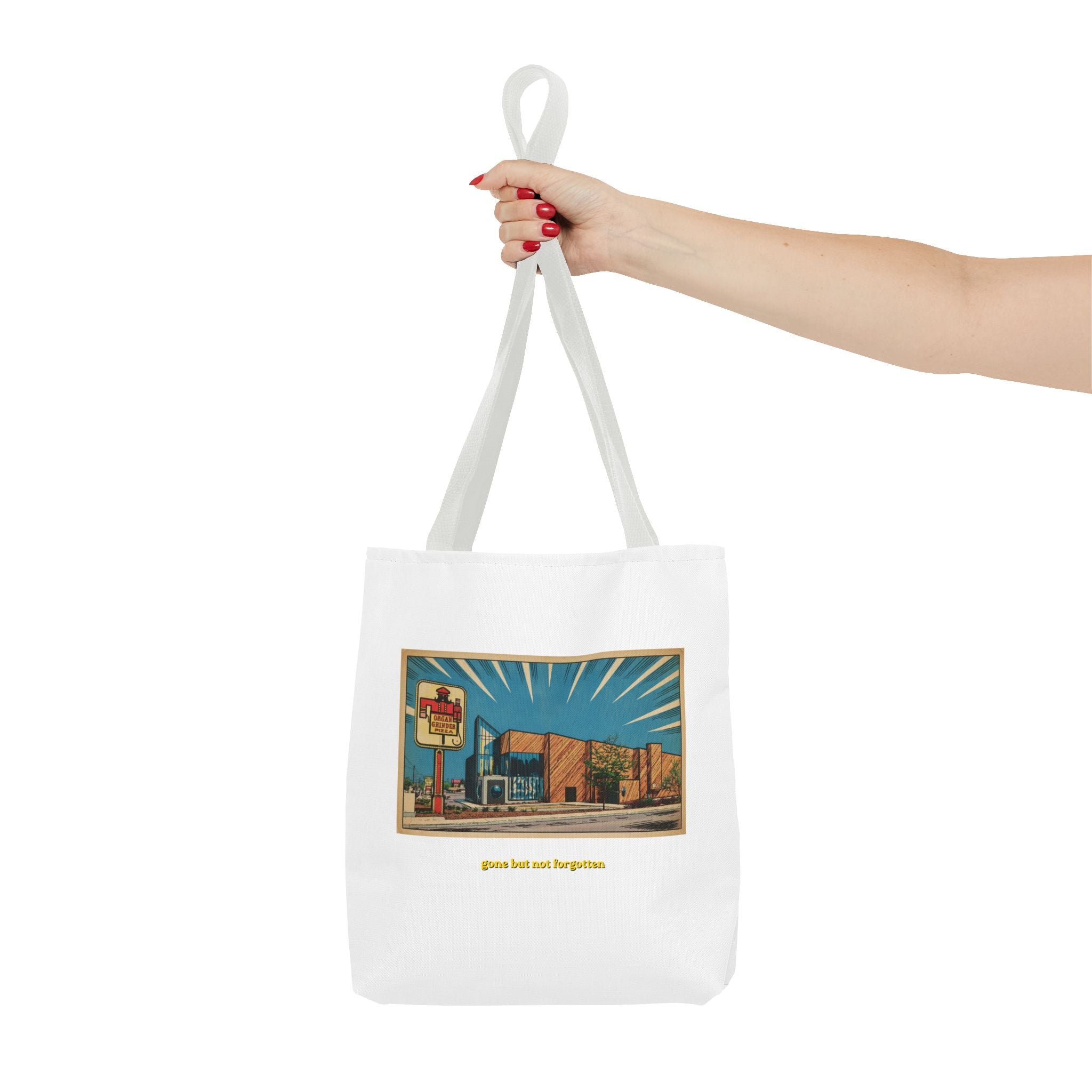 Organ Grinder (comic style) Tote