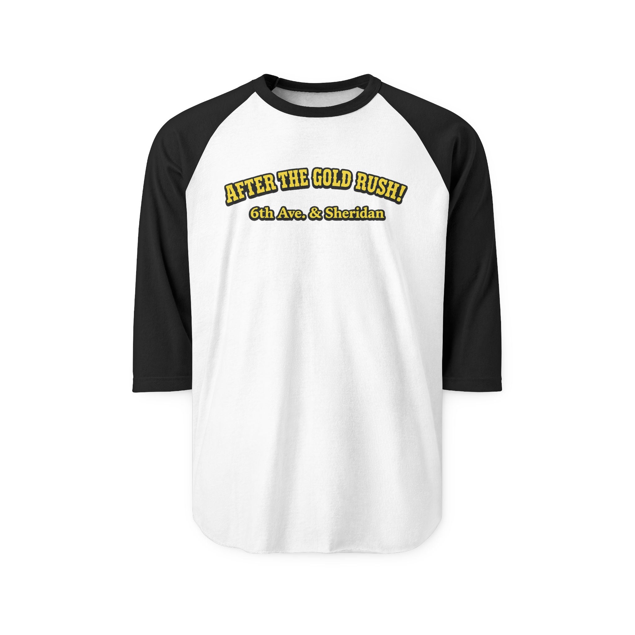 AFTER THE GOLD RUSH | Retro Baseball Tee