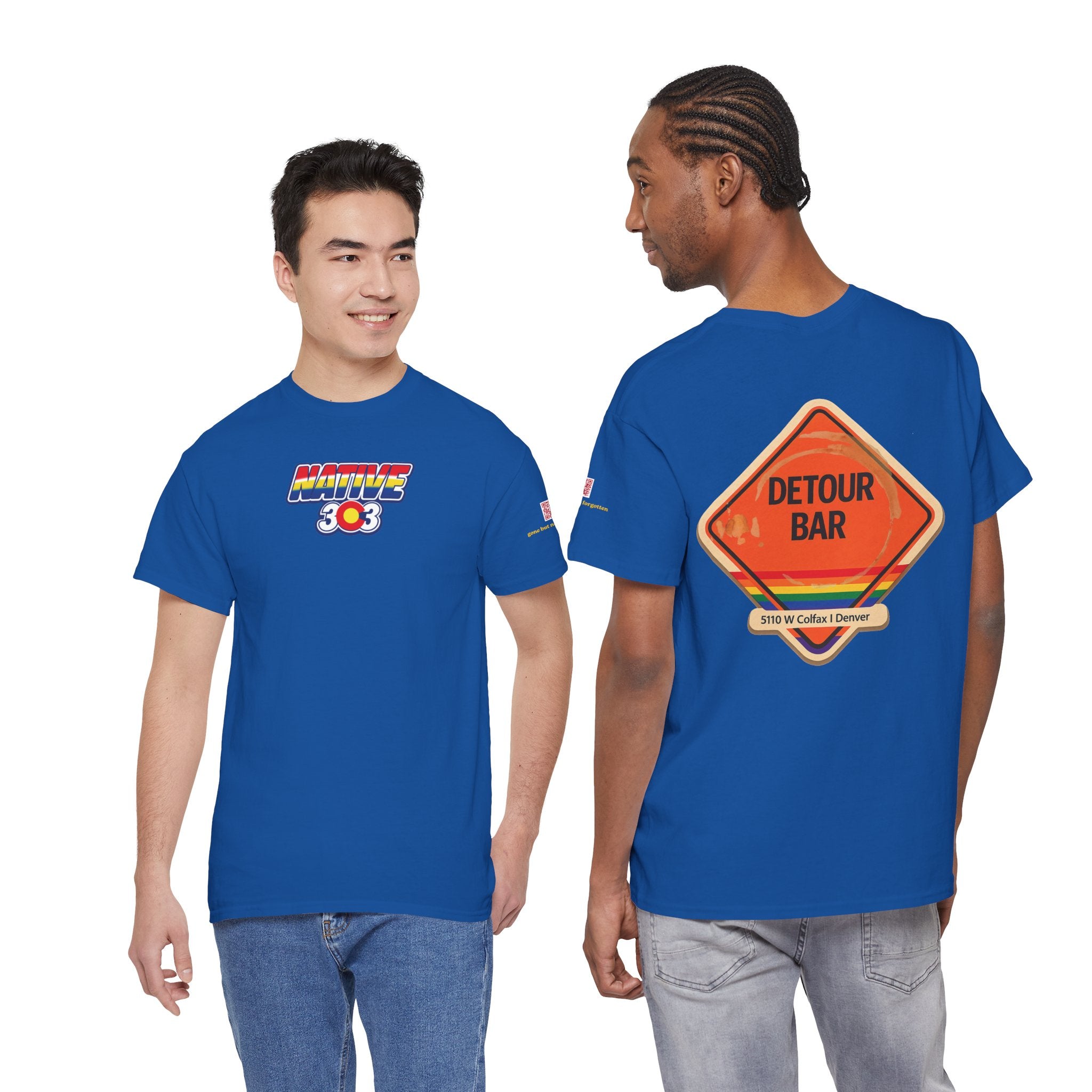 DETOUR BAR after hours back design - vintage Colorado gear