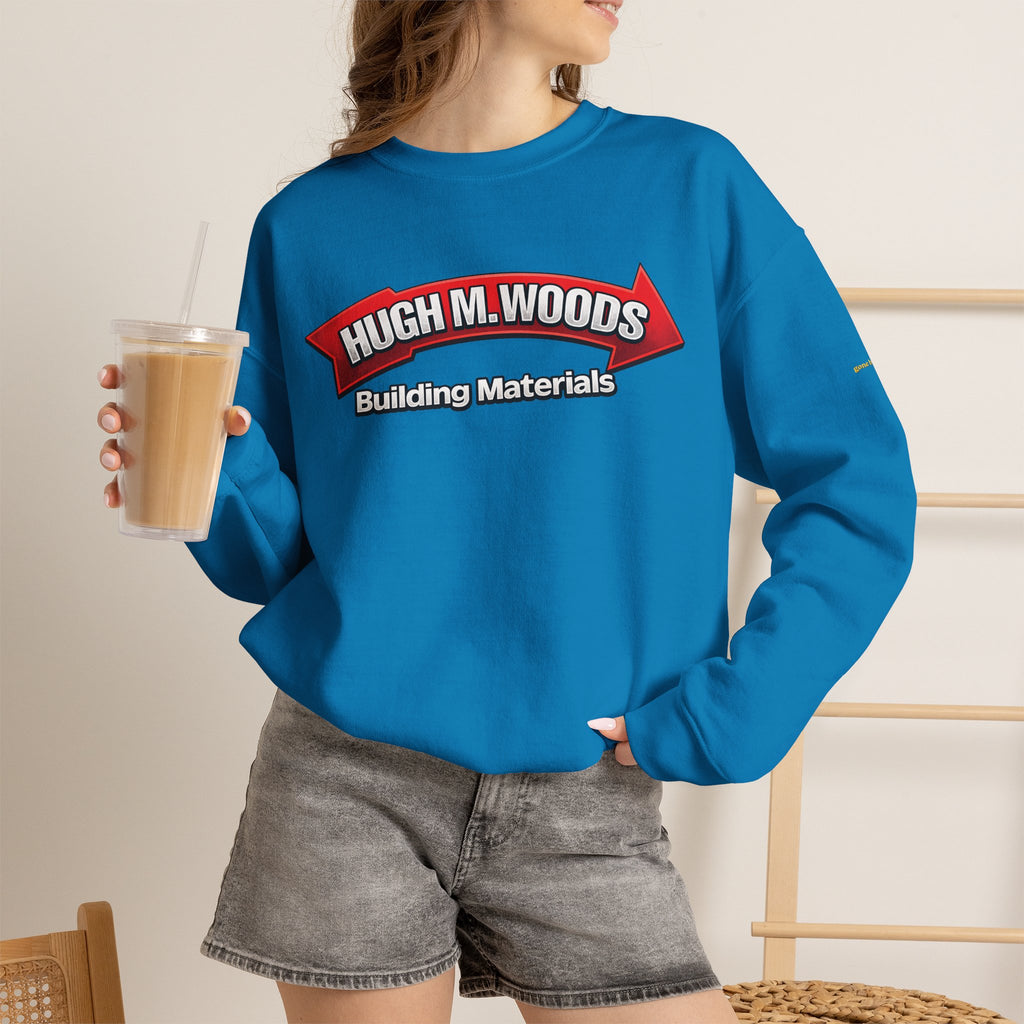Hugh M Woods logo | Native303 Sweatshirt