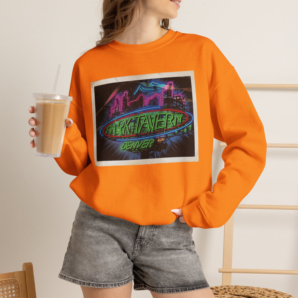 Park Tavern neon sign | Native303 Sweatshirt