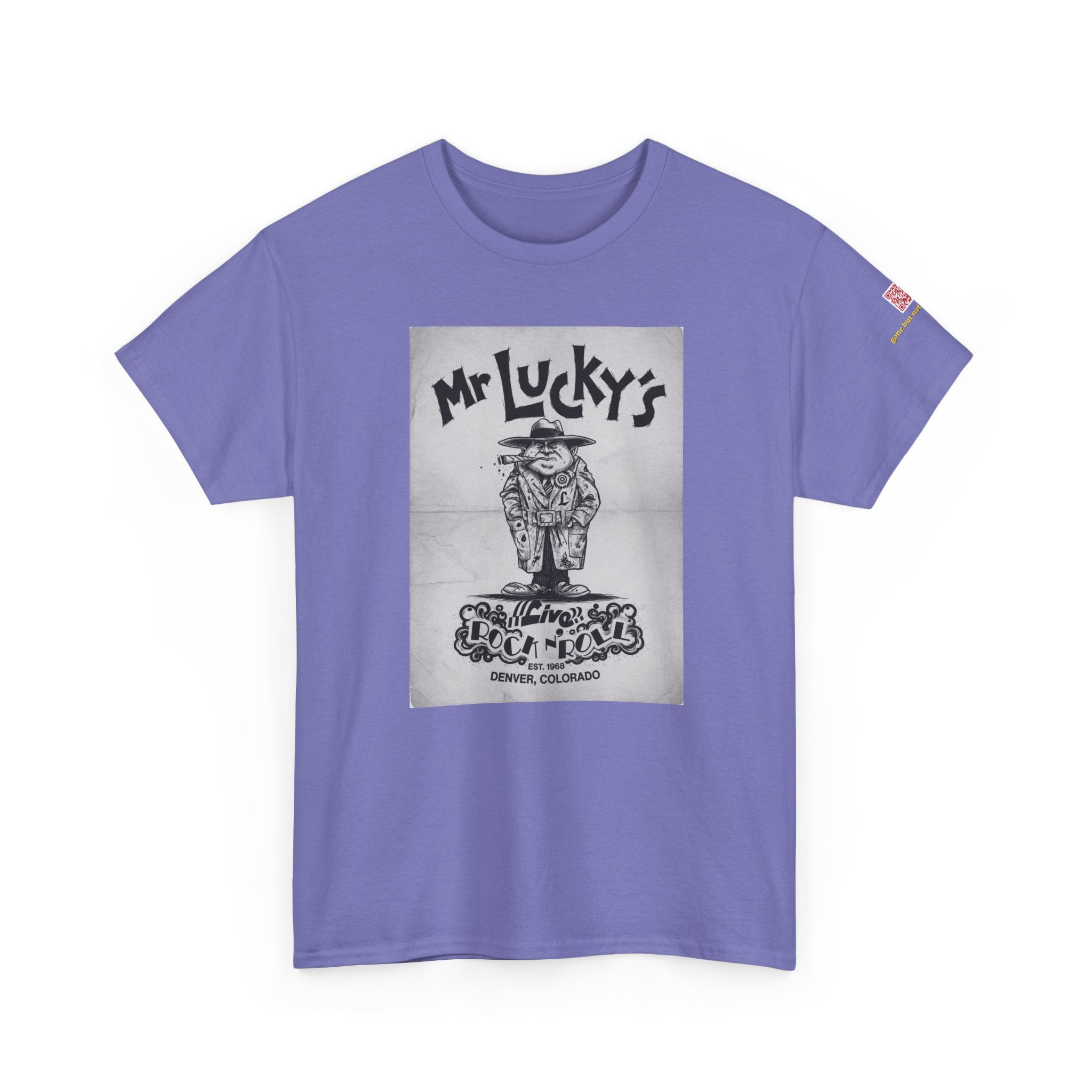 Mr Luckys B/W flyer - vintage Metro Denver gear