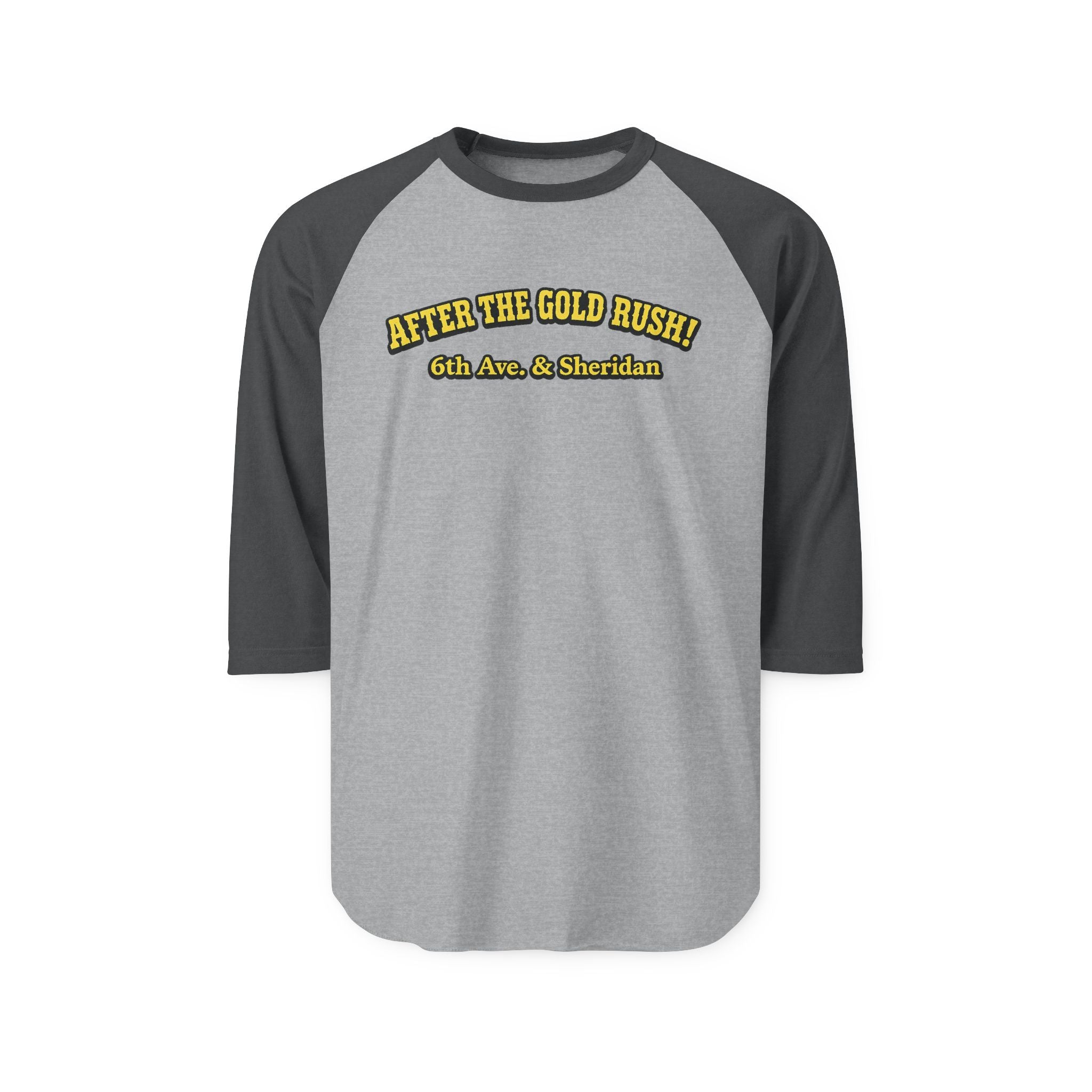 AFTER THE GOLD RUSH | Retro Baseball Tee