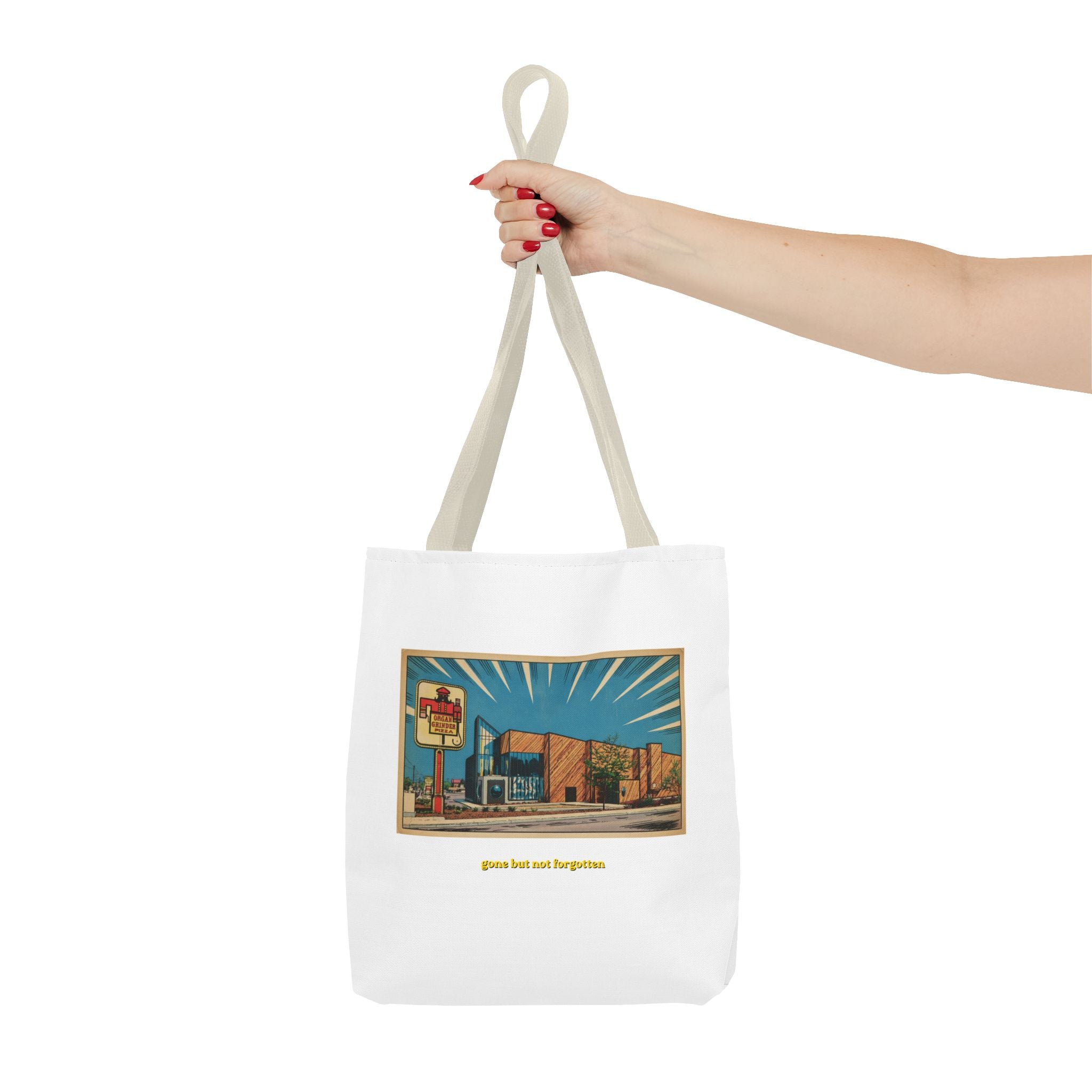 Organ Grinder (comic style) Tote