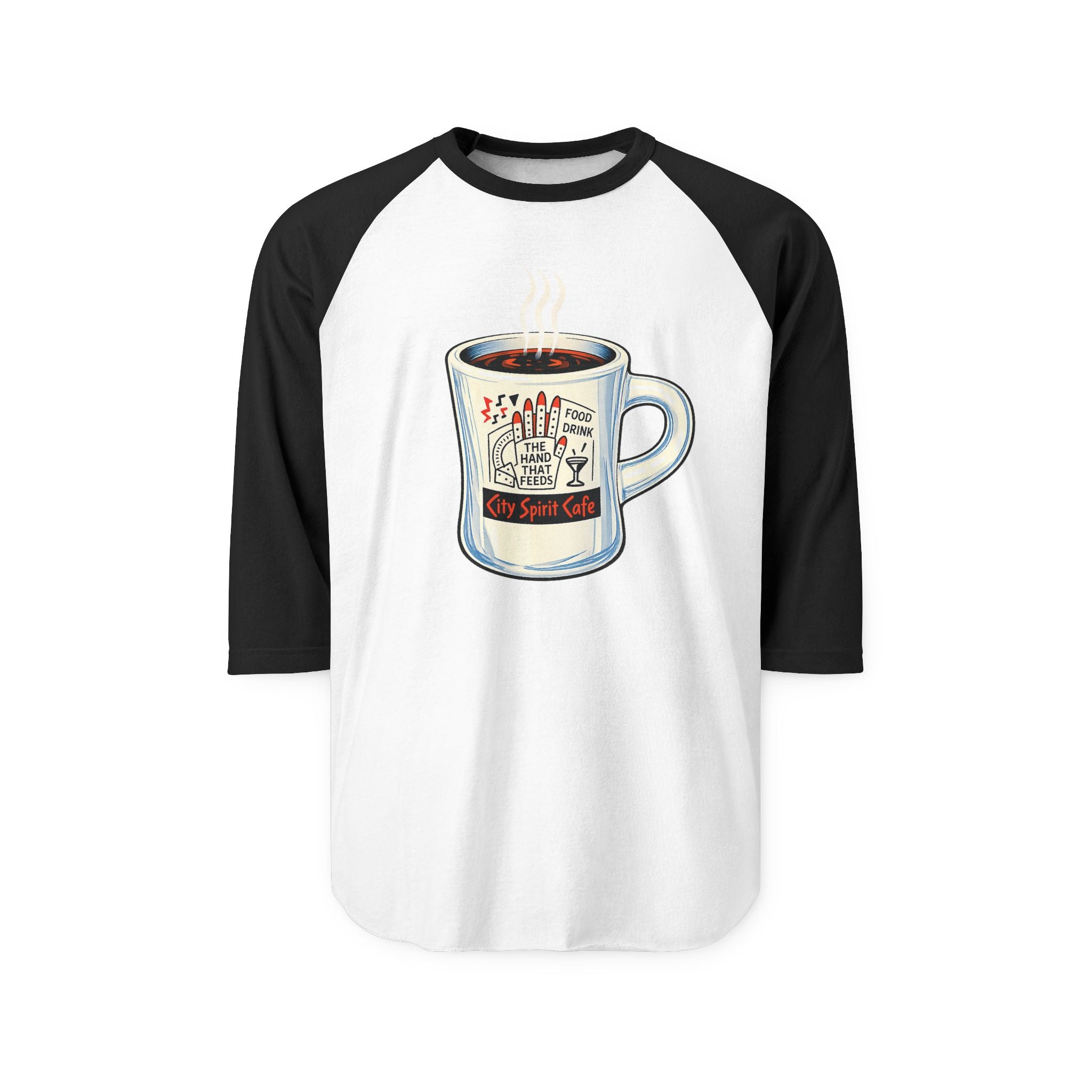 CITY SPIRIT CAFE | Retro Baseball Tee