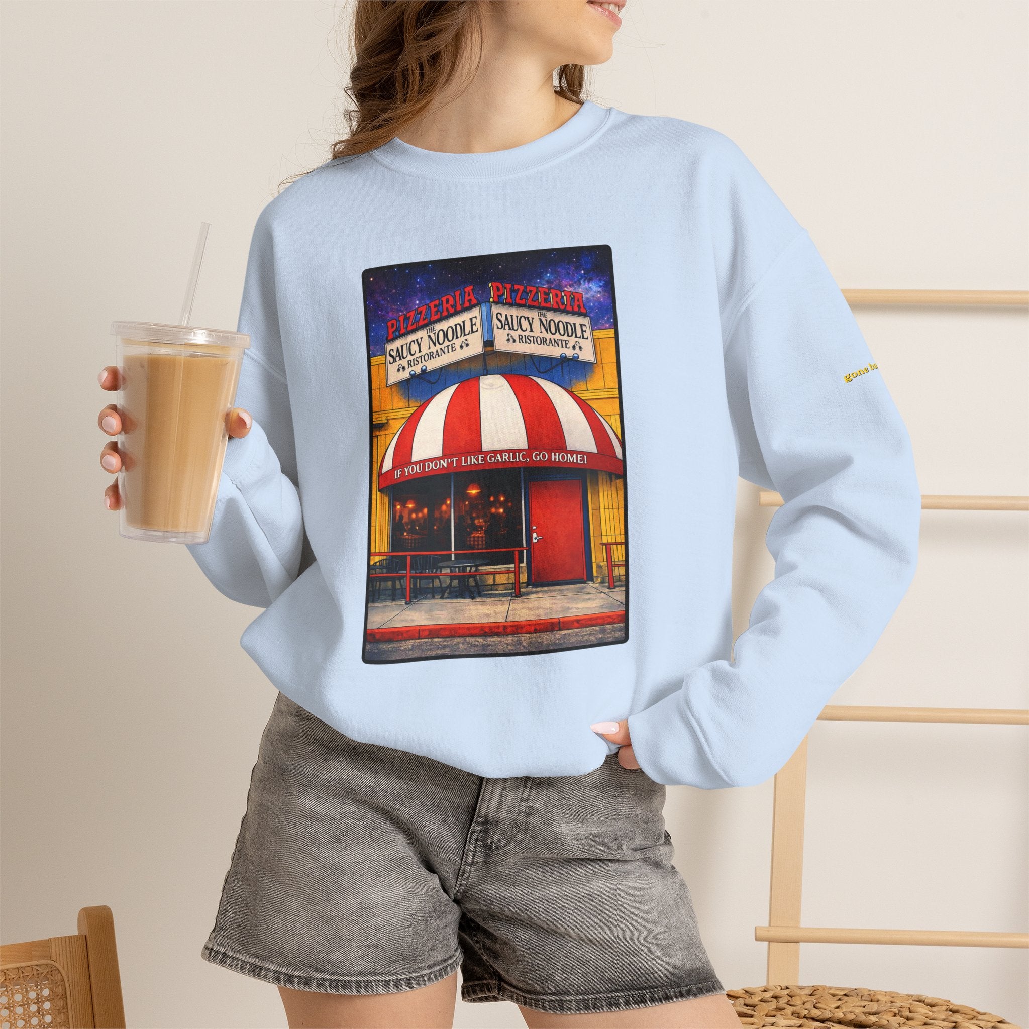 Saucy Noodle Garlic | Native303 Sweatshirt