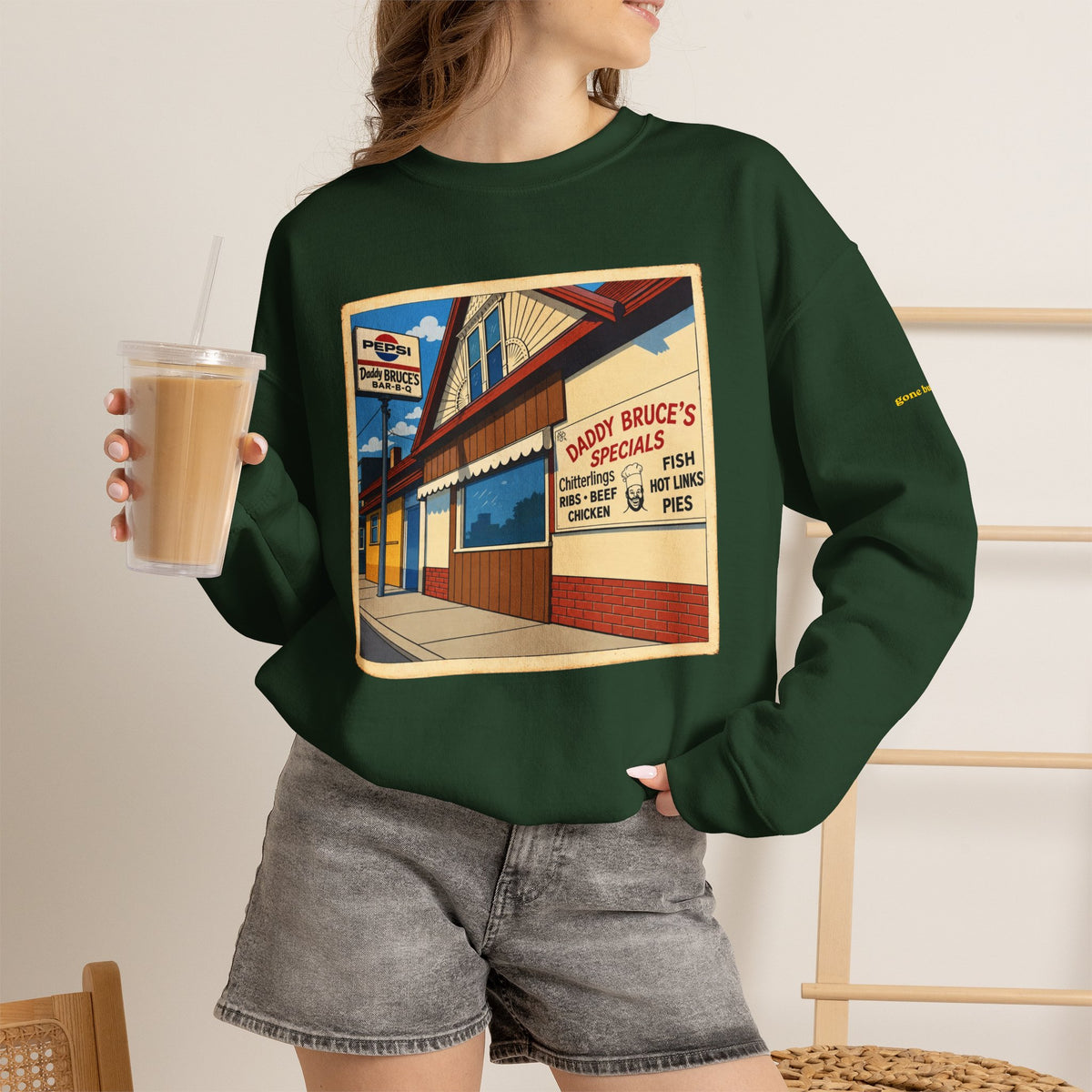 Daddy Bruce's BBQ | Native303 Sweatshirt