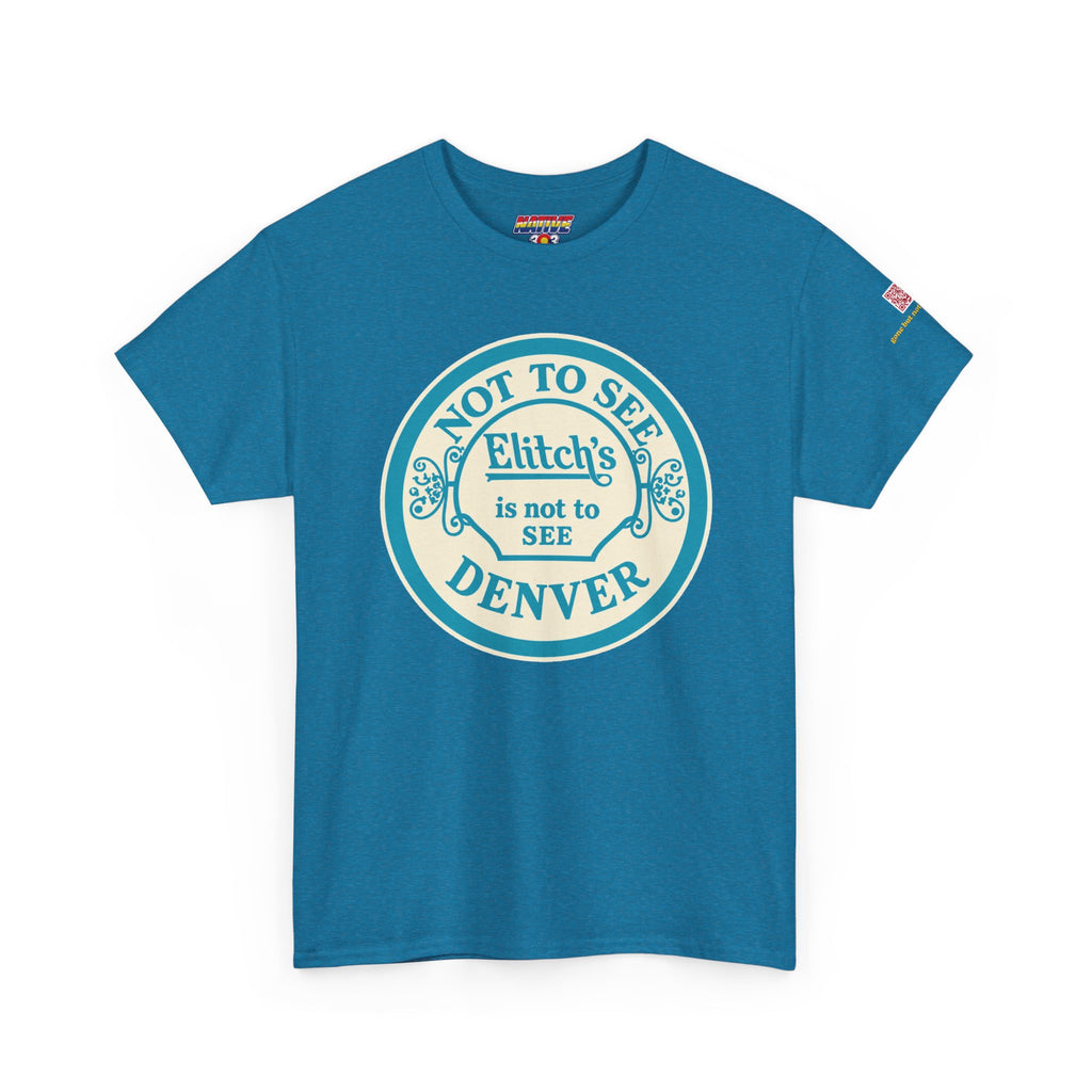 Elitch Gardens TURQUOISE- vintage Denver gear