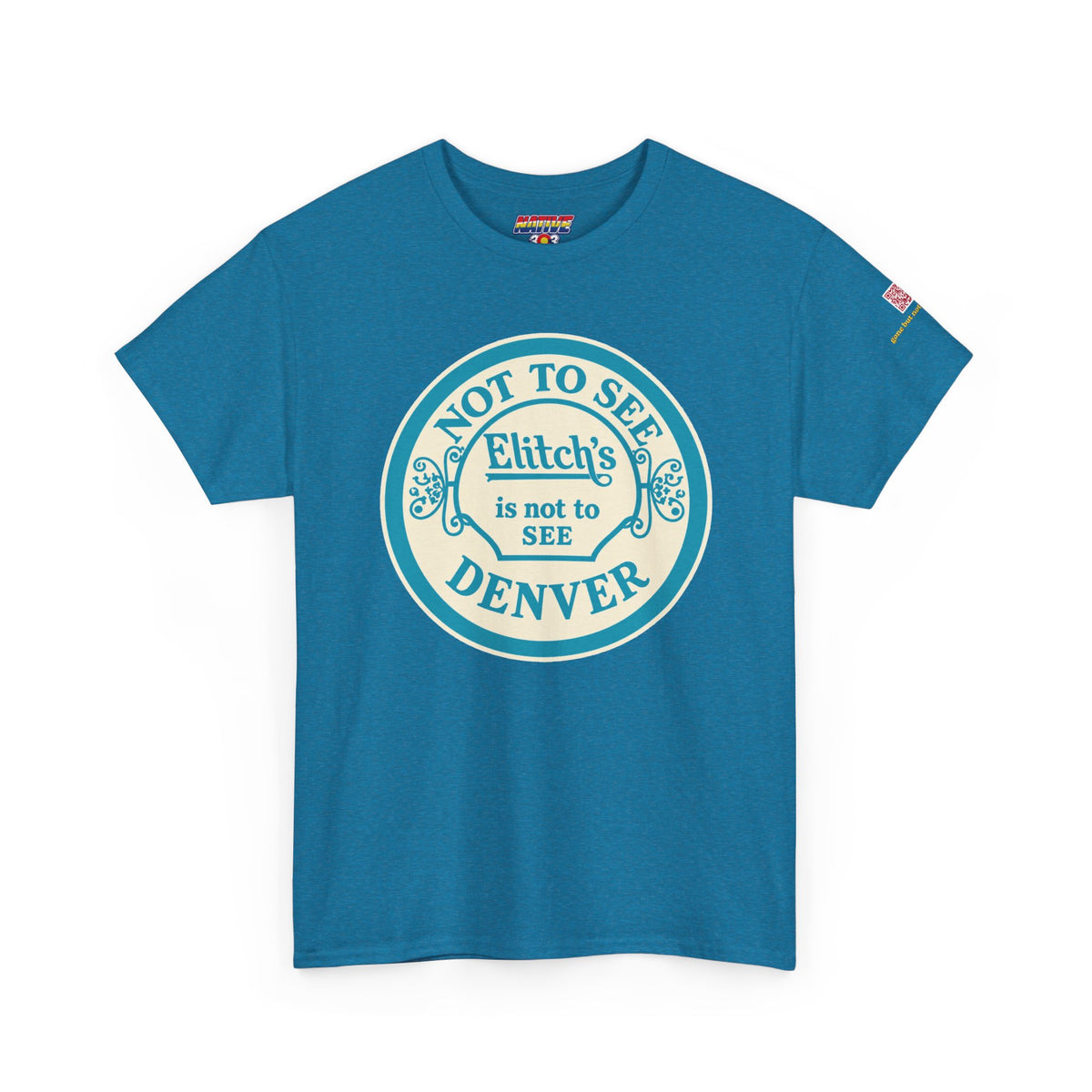 Elitch Gardens TURQUOISE- vintage Denver gear