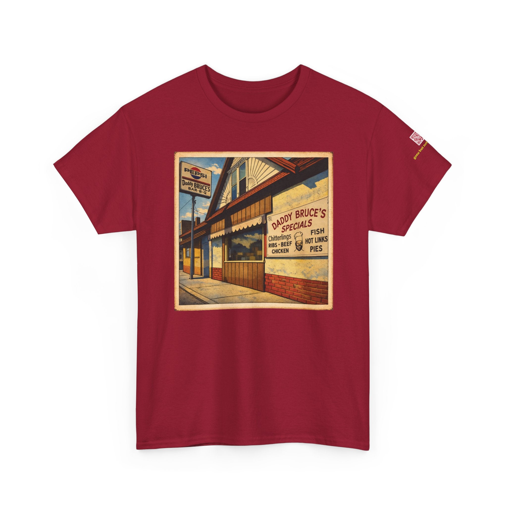 Daddy Bruce's BBQ - vintage Metro Denver gear