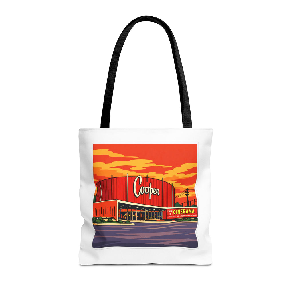 Cooper Theater (comic pop style) Tote