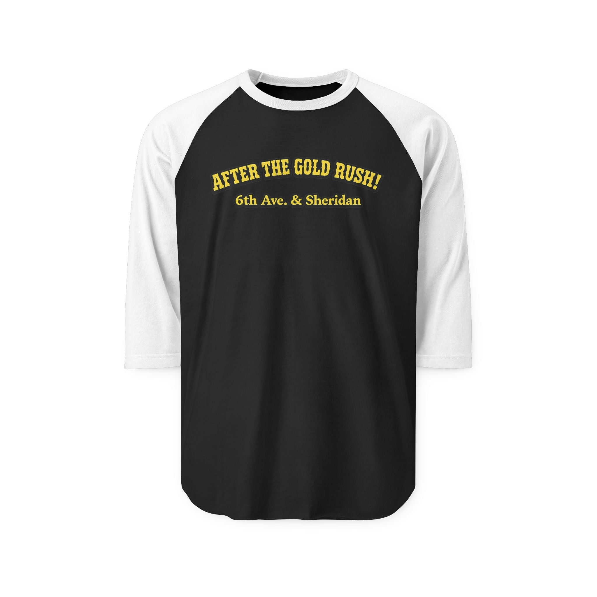 AFTER THE GOLD RUSH | Retro Baseball Tee
