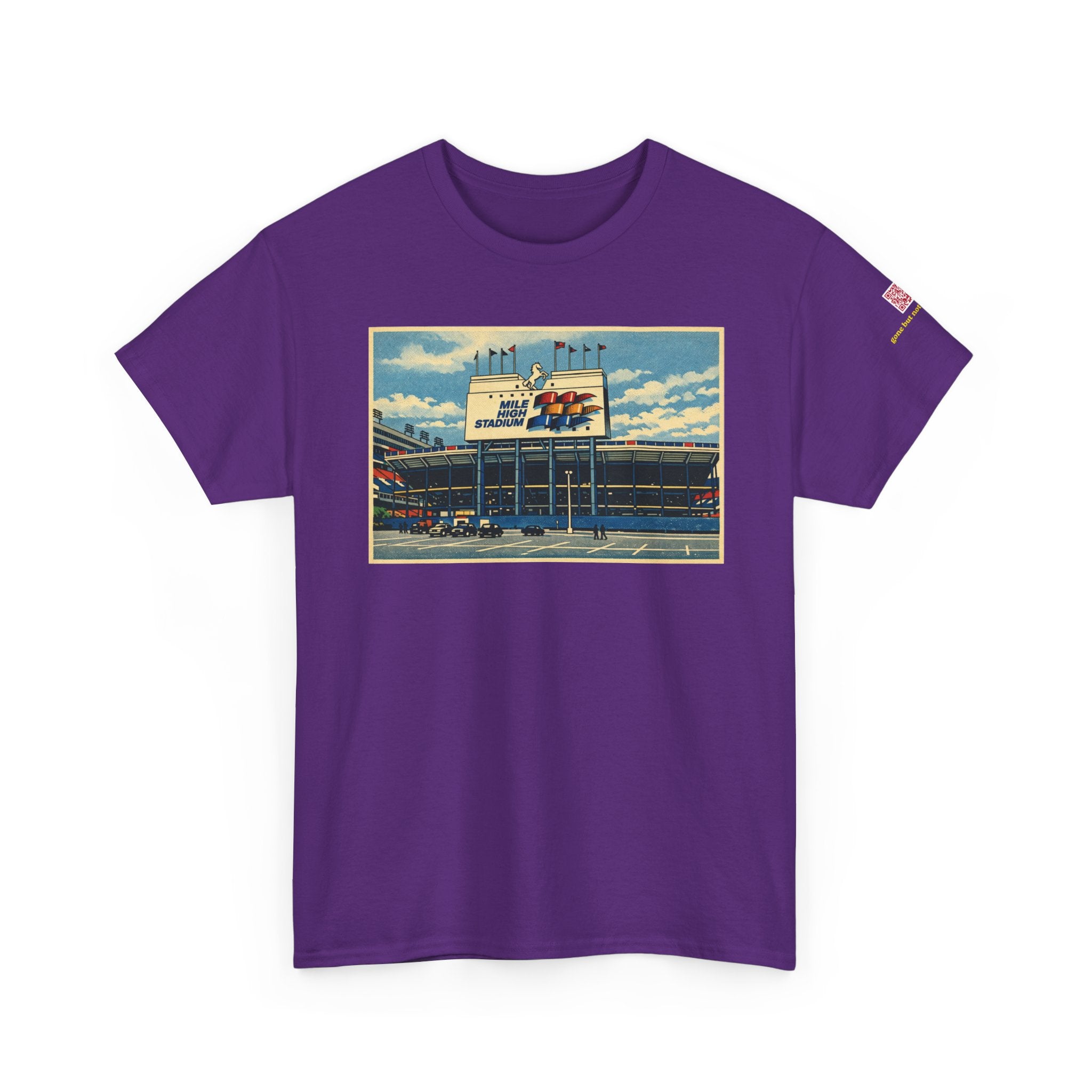 Mile High Stadium - retro pop-art imagining - vintage Denver gear