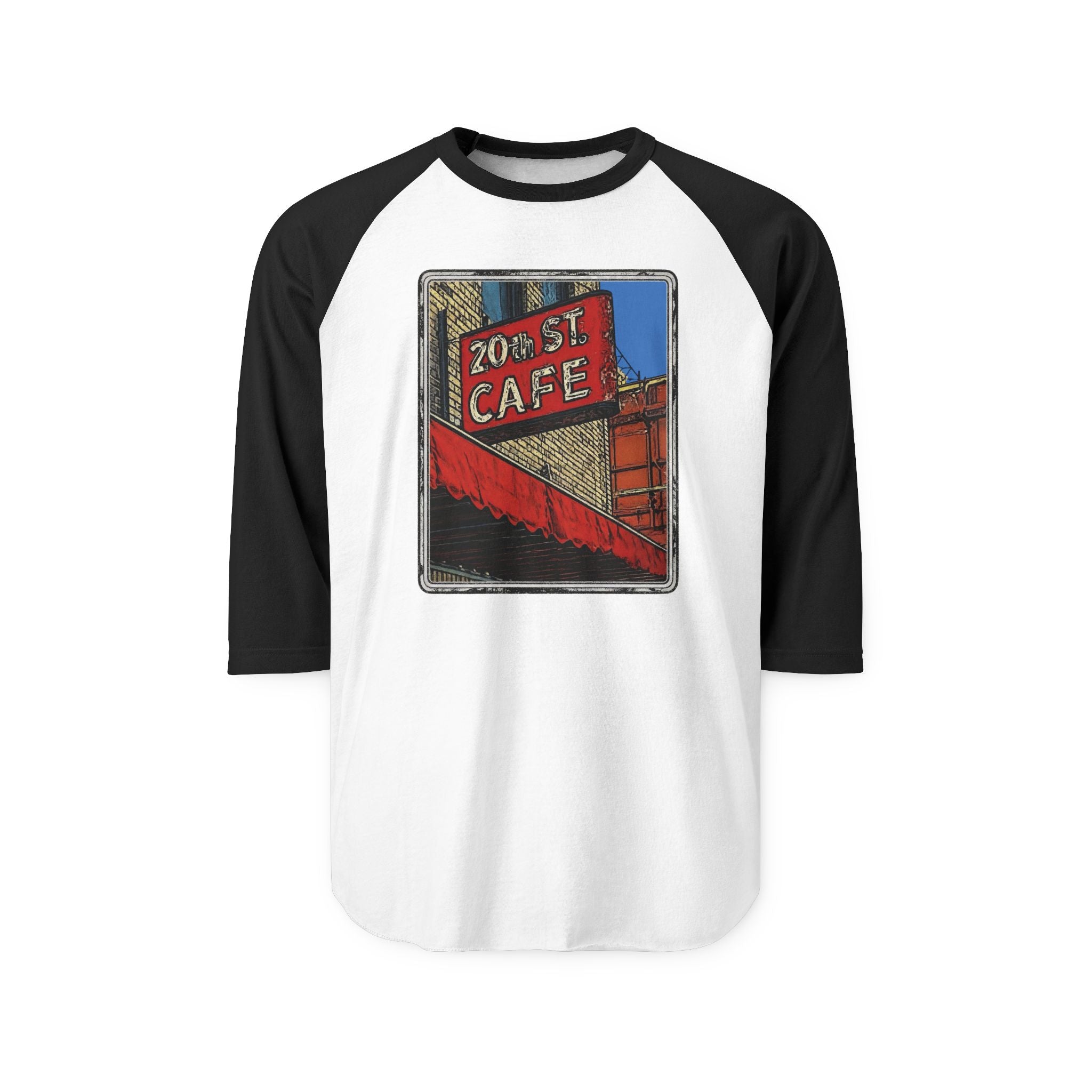 20th St Cafe - Vintage Denver Baseball Shirt
