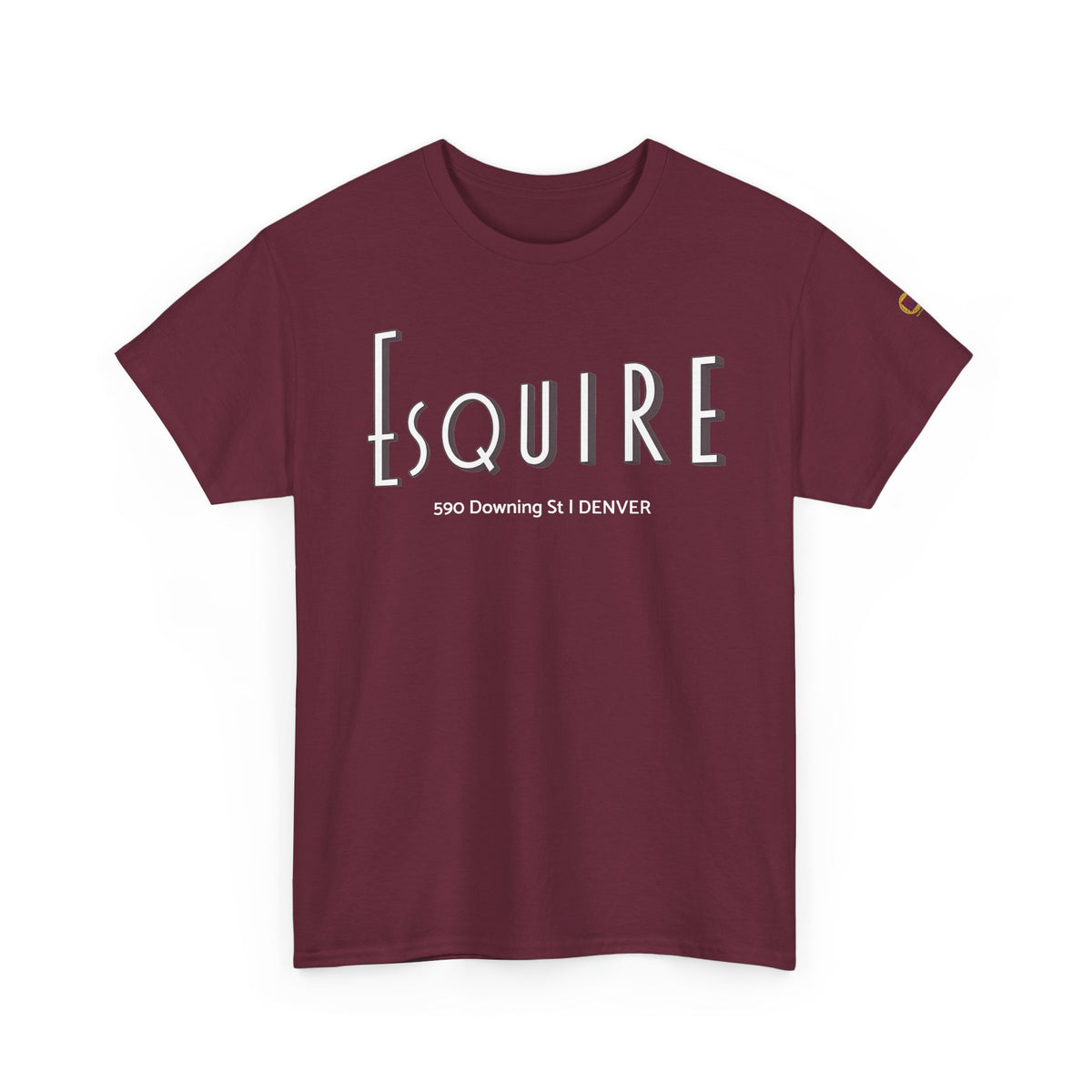 Esquire Theater logo - vintage Denver gear