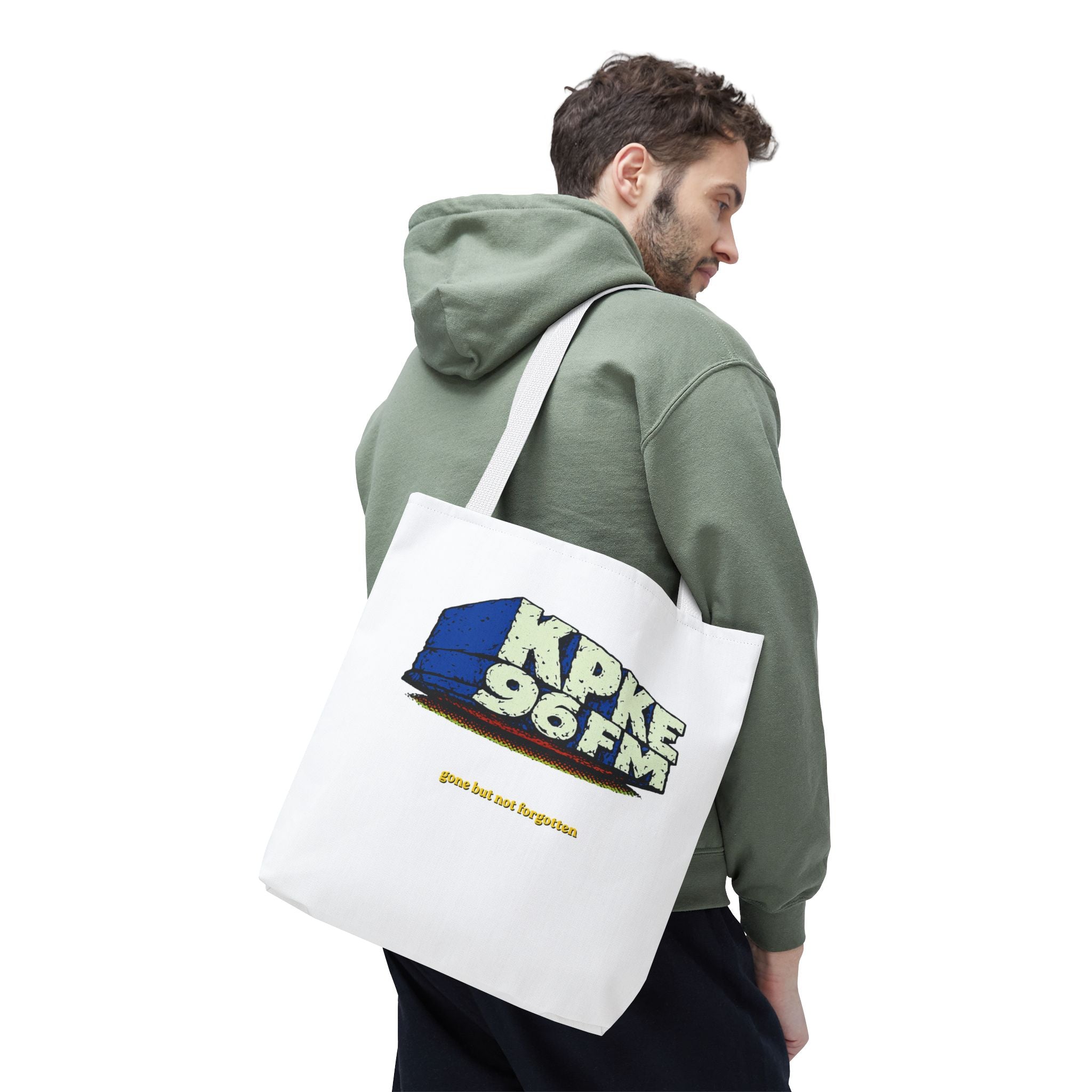 96 FM KPKE Tote