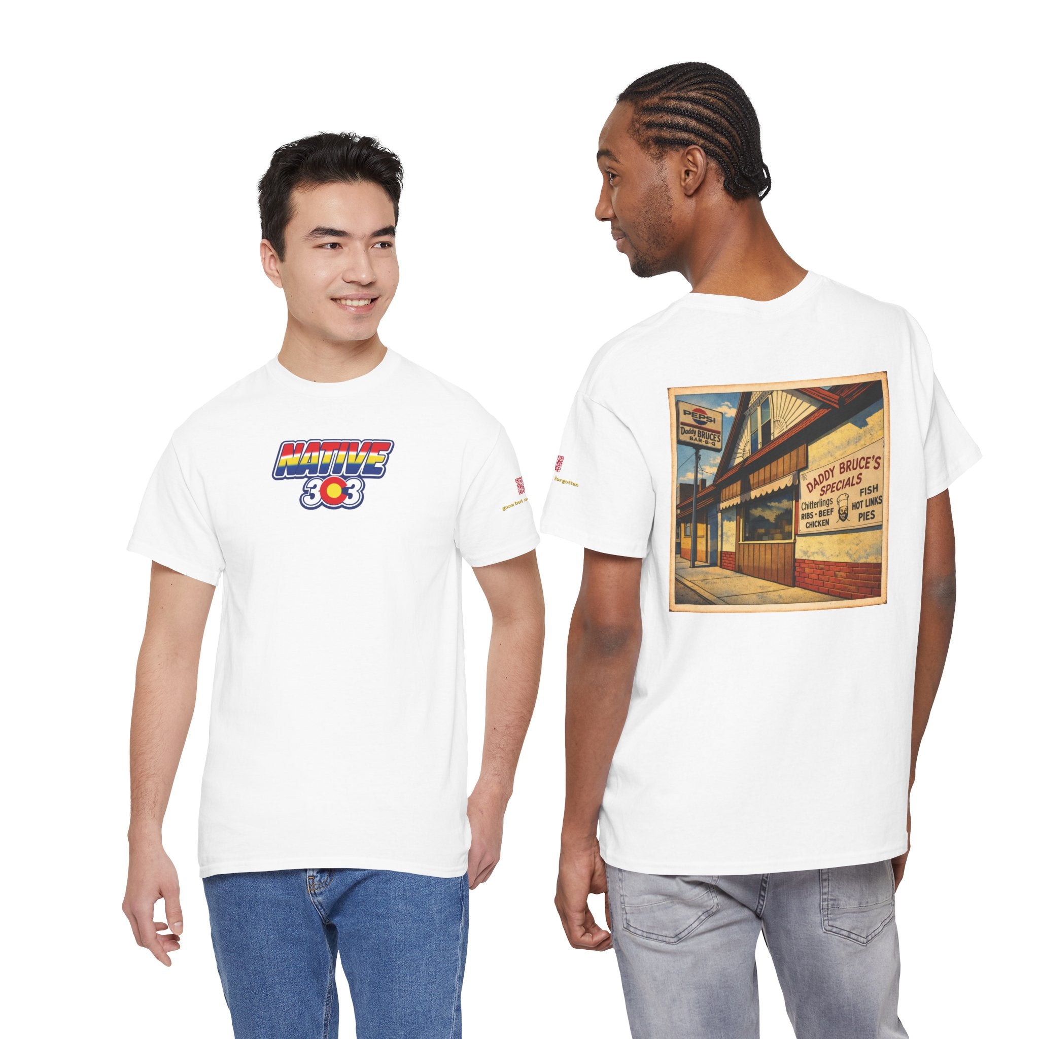 DADDY BRUCE'S BBQ - vintage Metro Denver gear